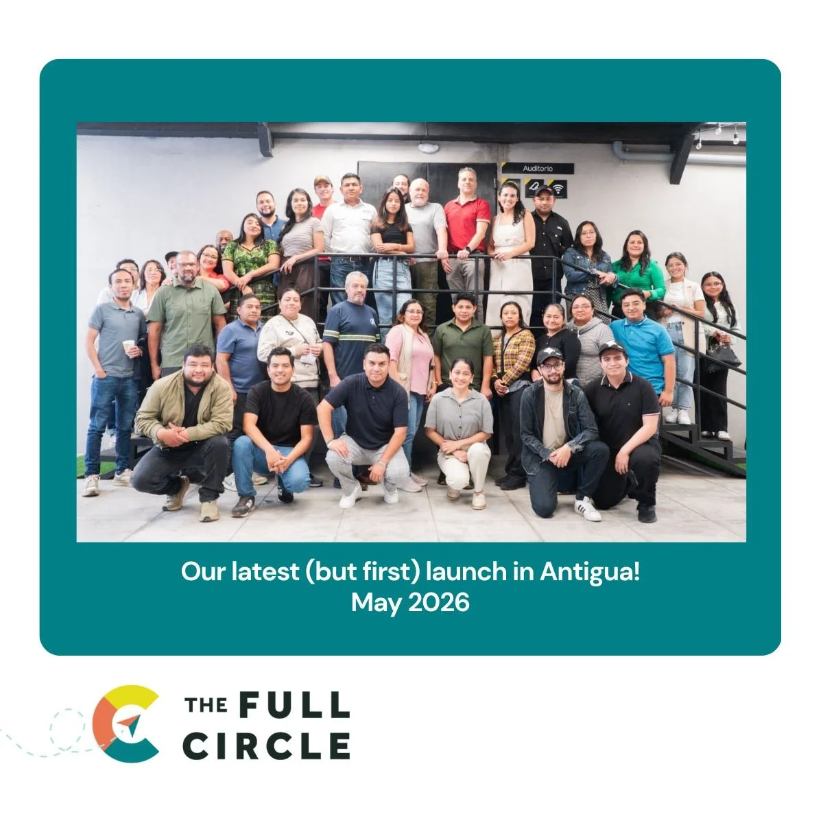 We're excited to celebrate the launch of our newest partnership in Antigua! Last week we launched with 34 local entrepreneurs.

Our goal is that together they will build meaningful relationships, share business insights, encourage one another, and gr