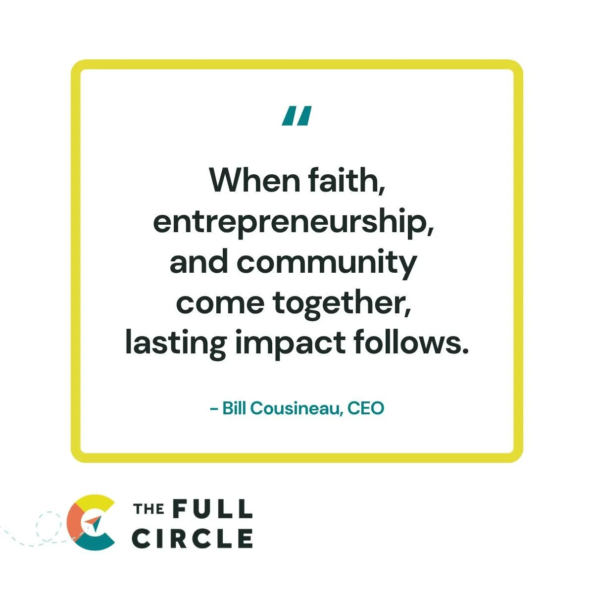 Our team is passionate about seeing entrepreneurs equipped. From our founders and leaders, to our supporters and donors.

Seeing individuals encouraged and grounded in their faith - this is how they become catalysts for change in their families and c