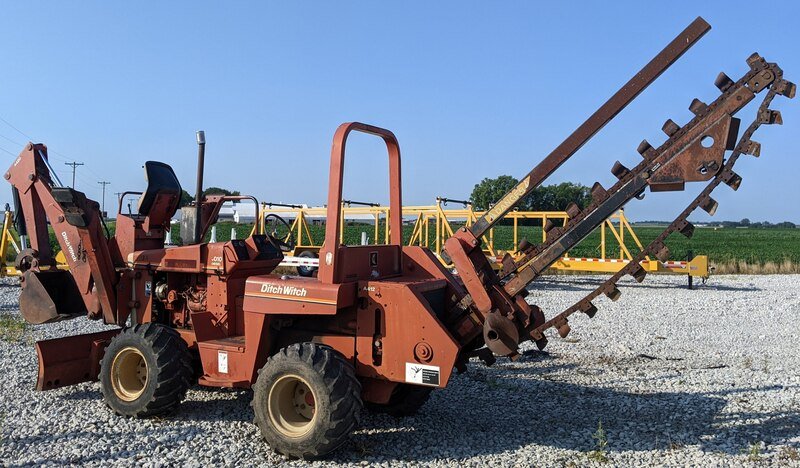 Used Ditch Witch 4010 Backhoe Trencher sold by Maverick, Inc. located in Story City, Iowa
