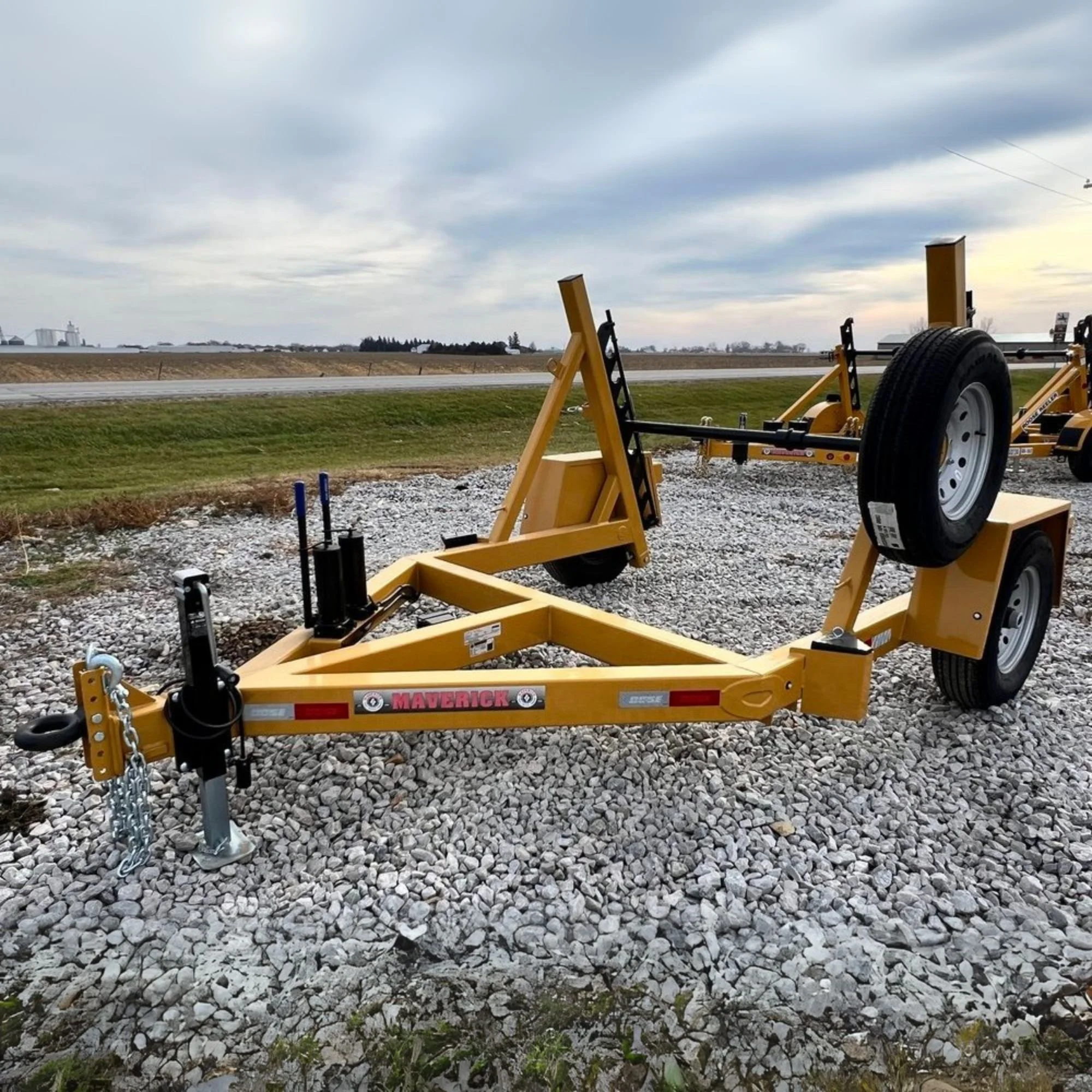 7K CG Single Reel Self Loading Trailer sold by Maverick, Inc. located in Story City, Iowa
