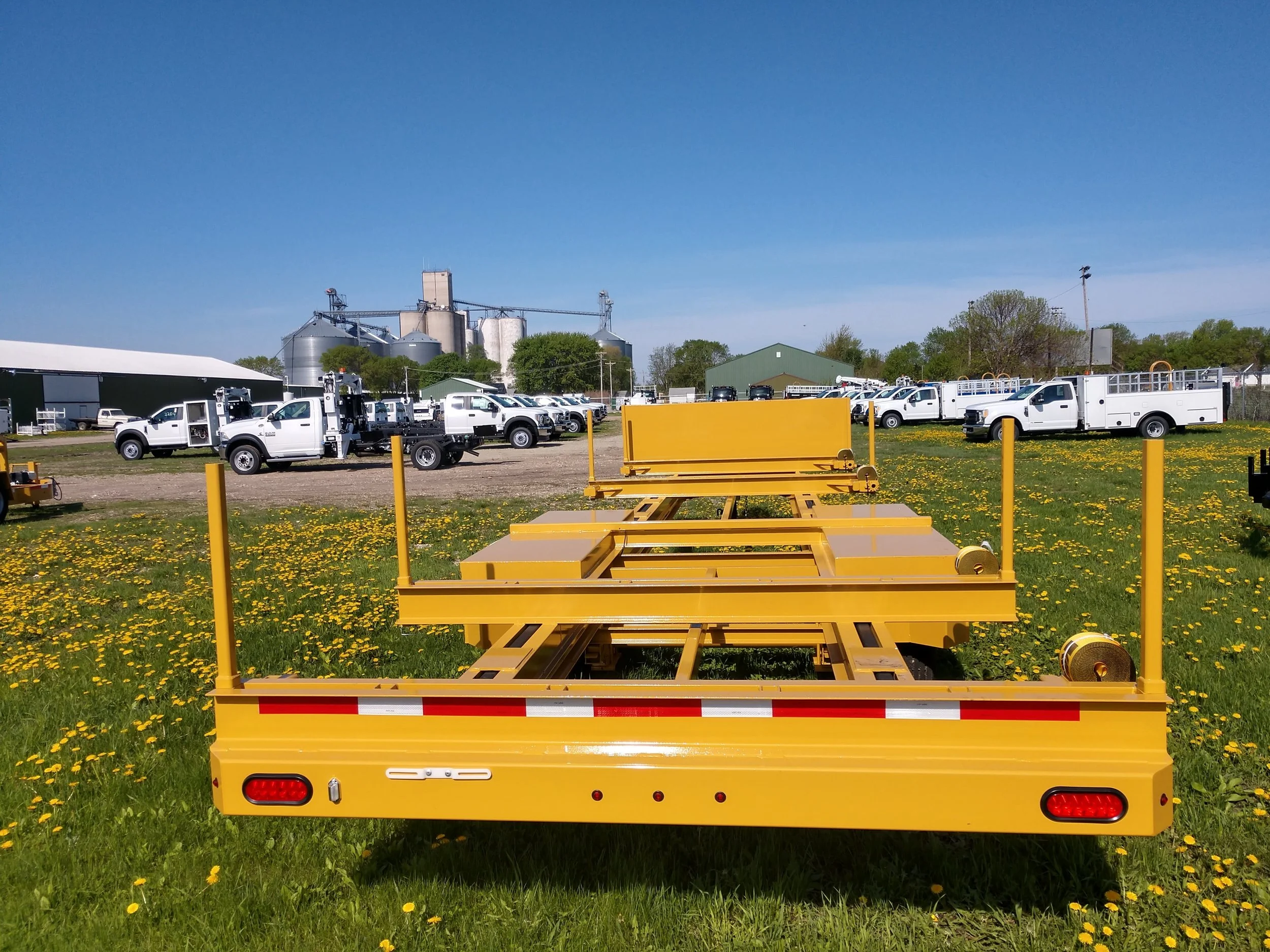 Telescoping Stick Pipe Trailer sold by Maverick, Inc. located in Story City, Iowa