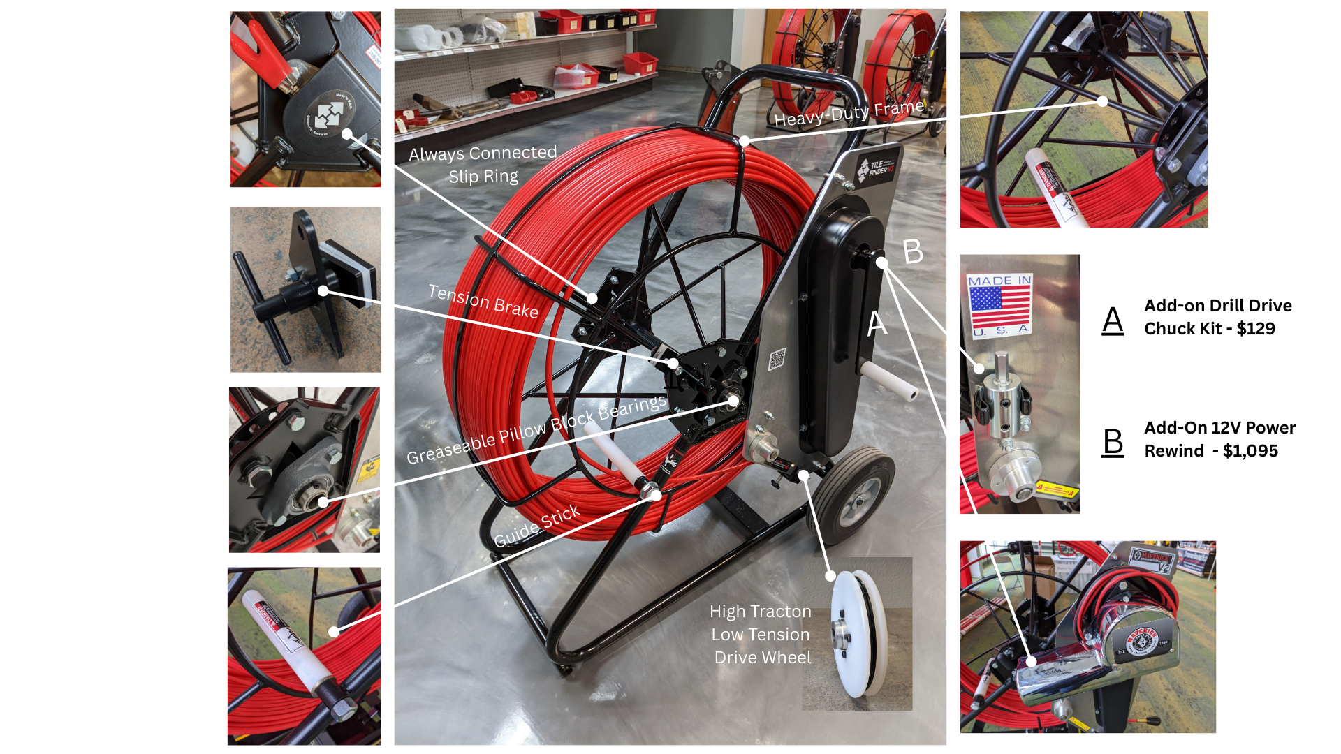 Tile Finder. Field Tile Locators.