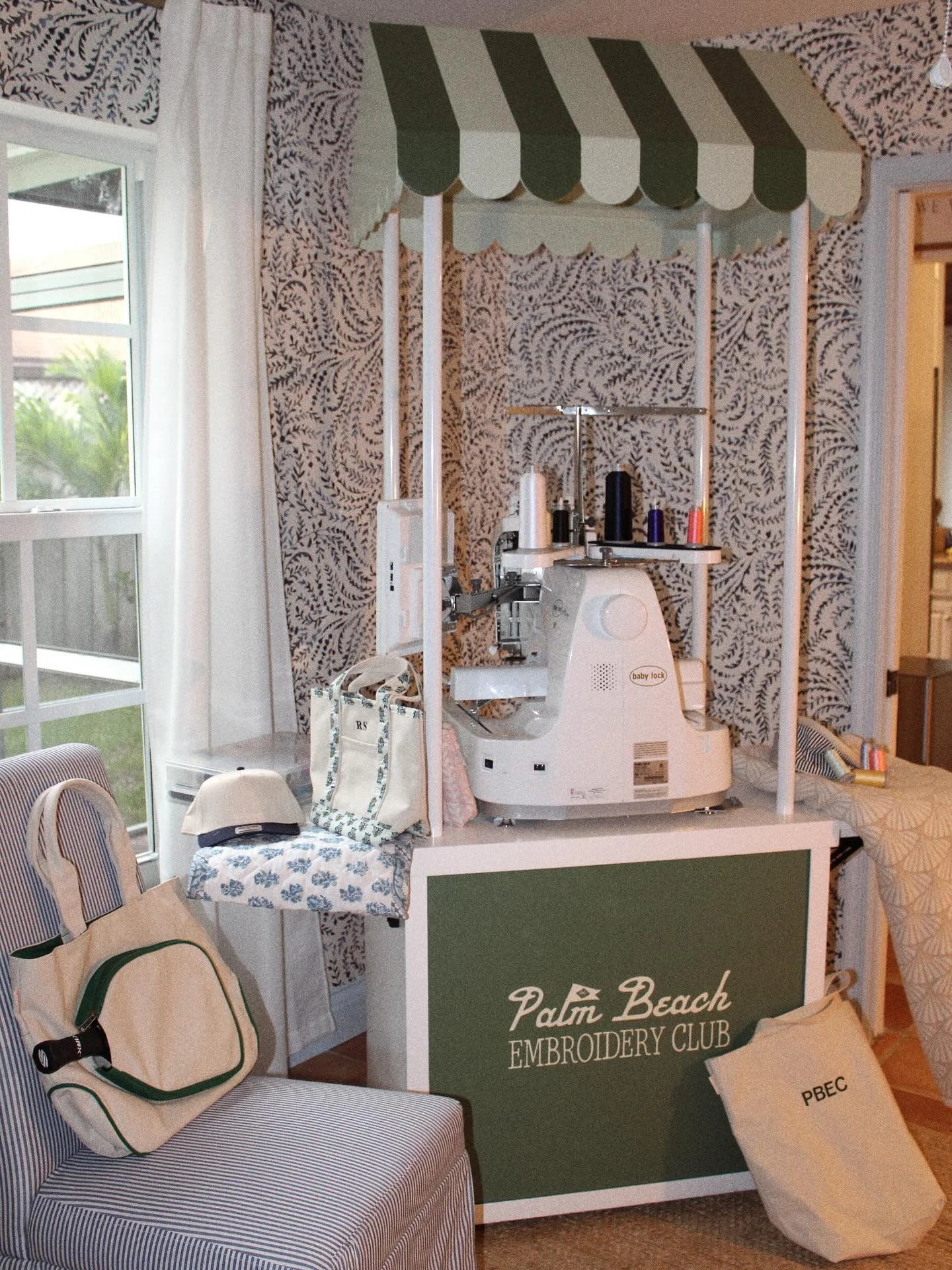 Palm Beach Embroidery Machine Setup