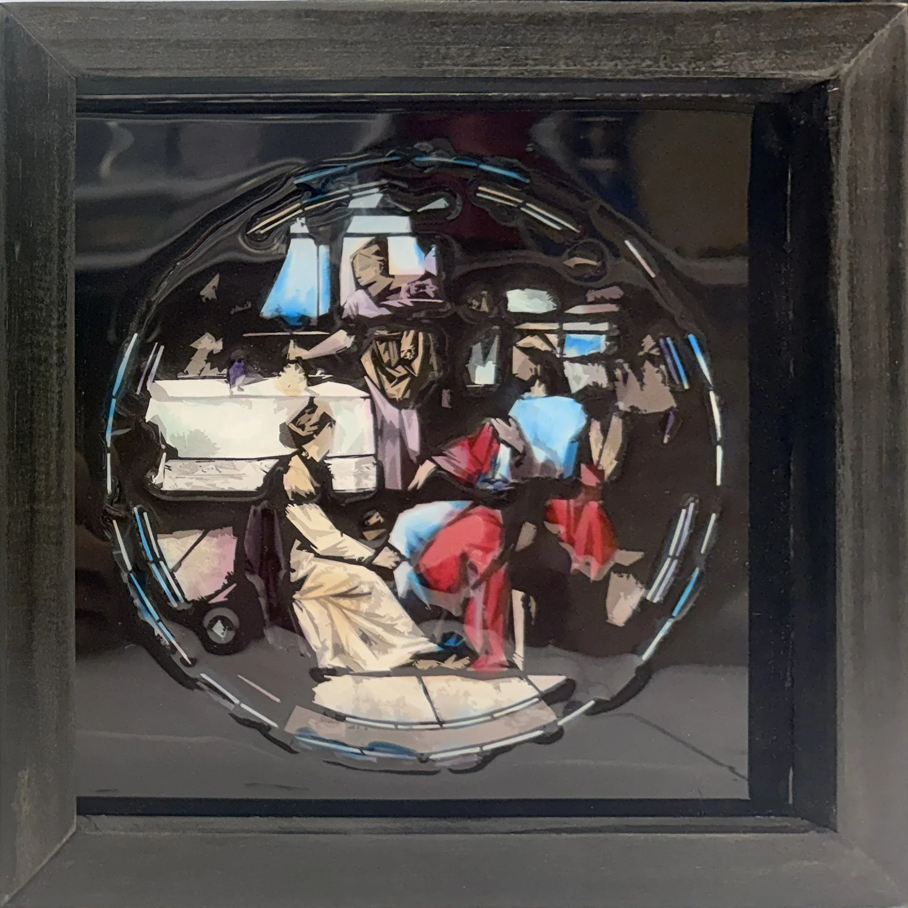 Church 3 $90 9"x9"