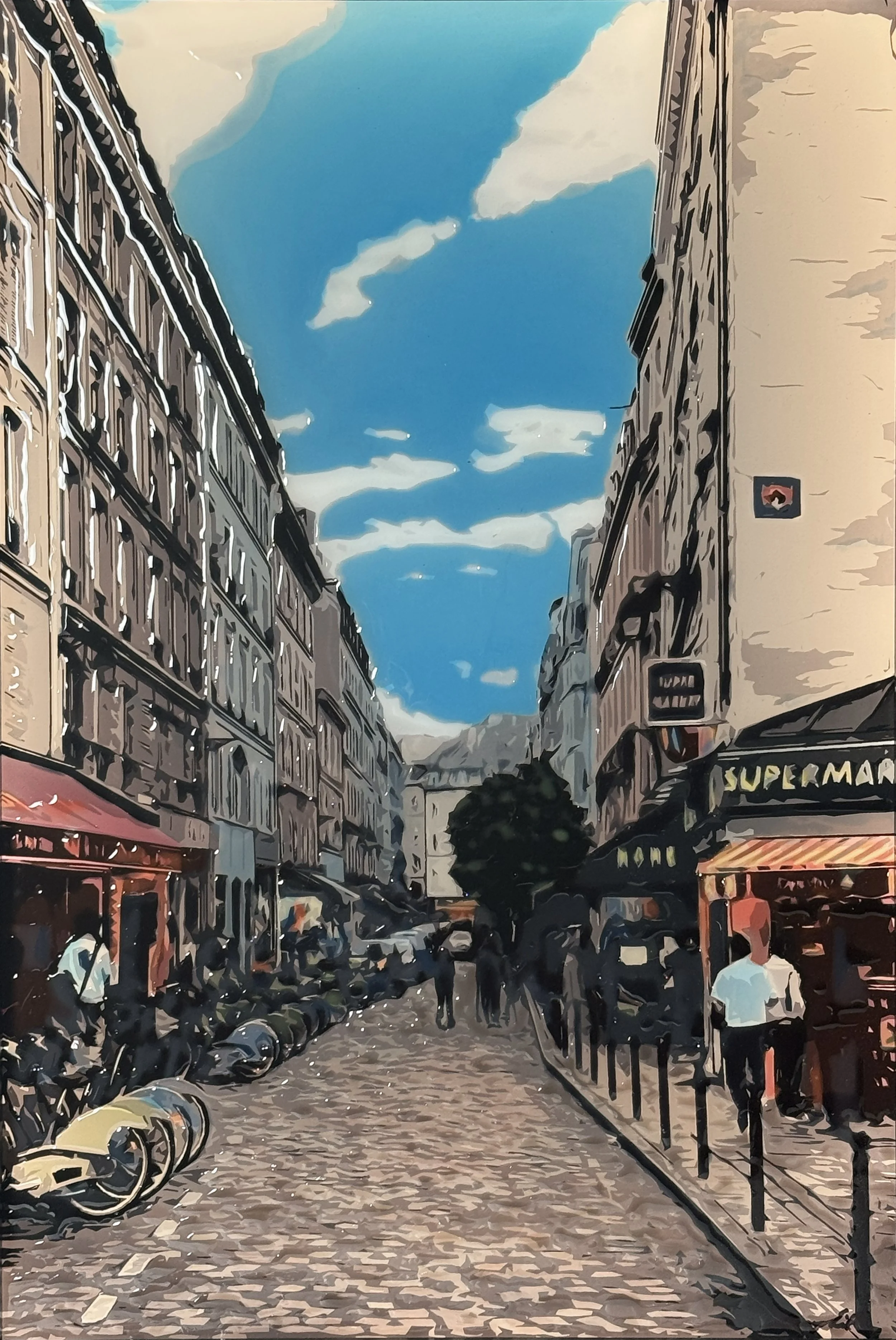 Paris $800 29"x21"