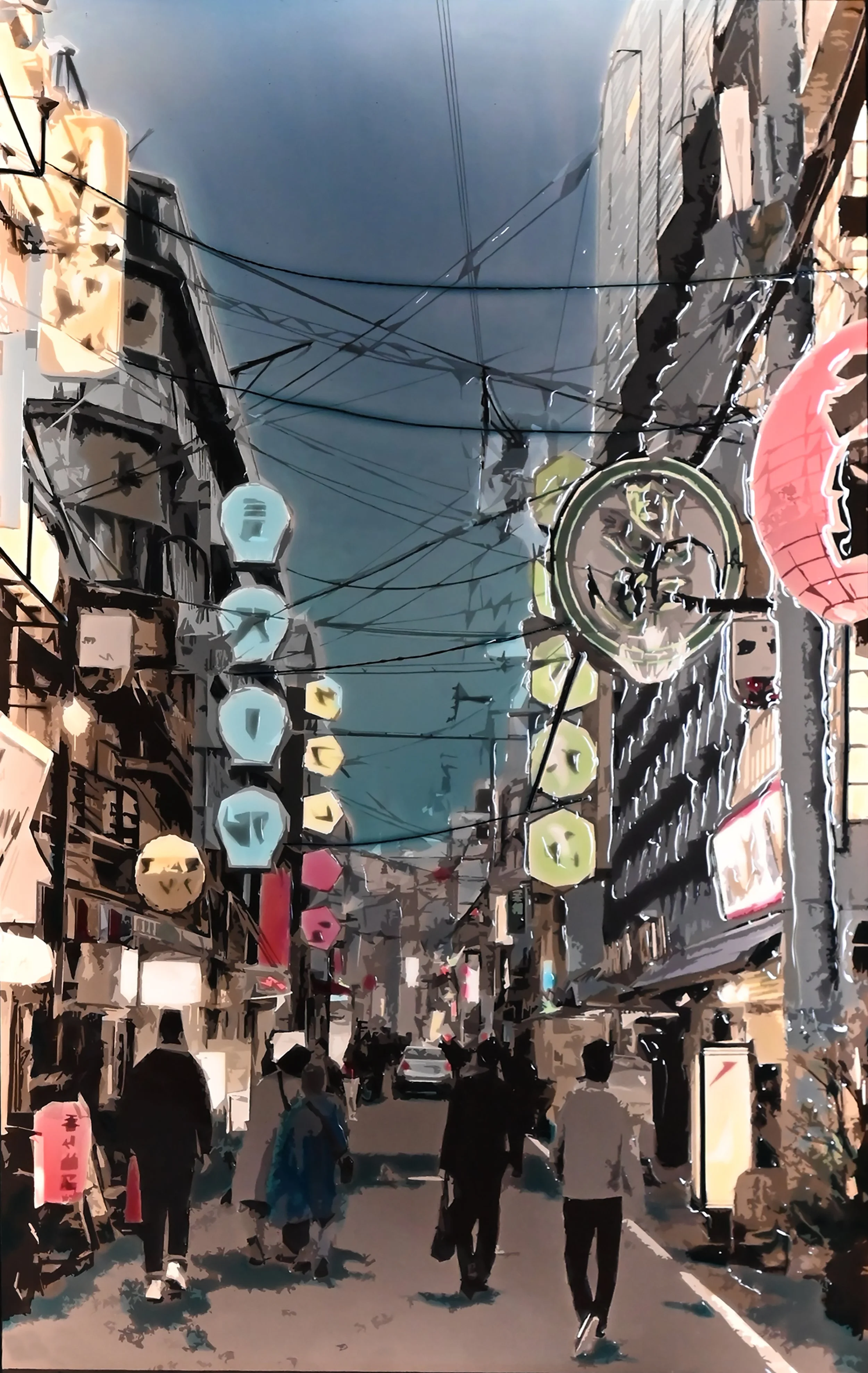Osaka $900 29"x21"