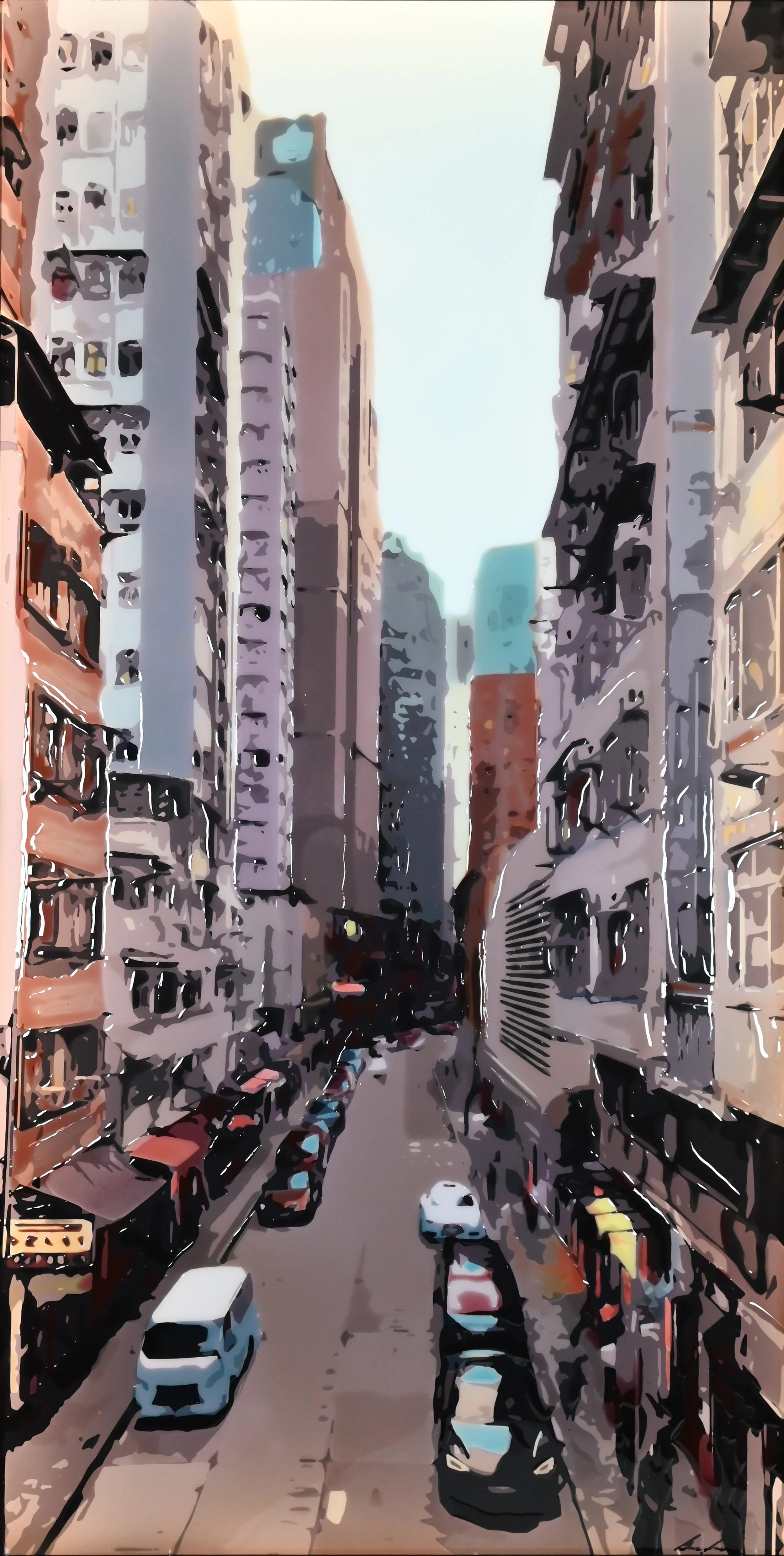 Any City $1850 53"x29"