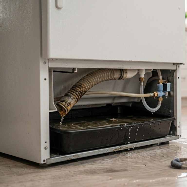 Water Pooling Under Your Fridge? The Usual Culprits
