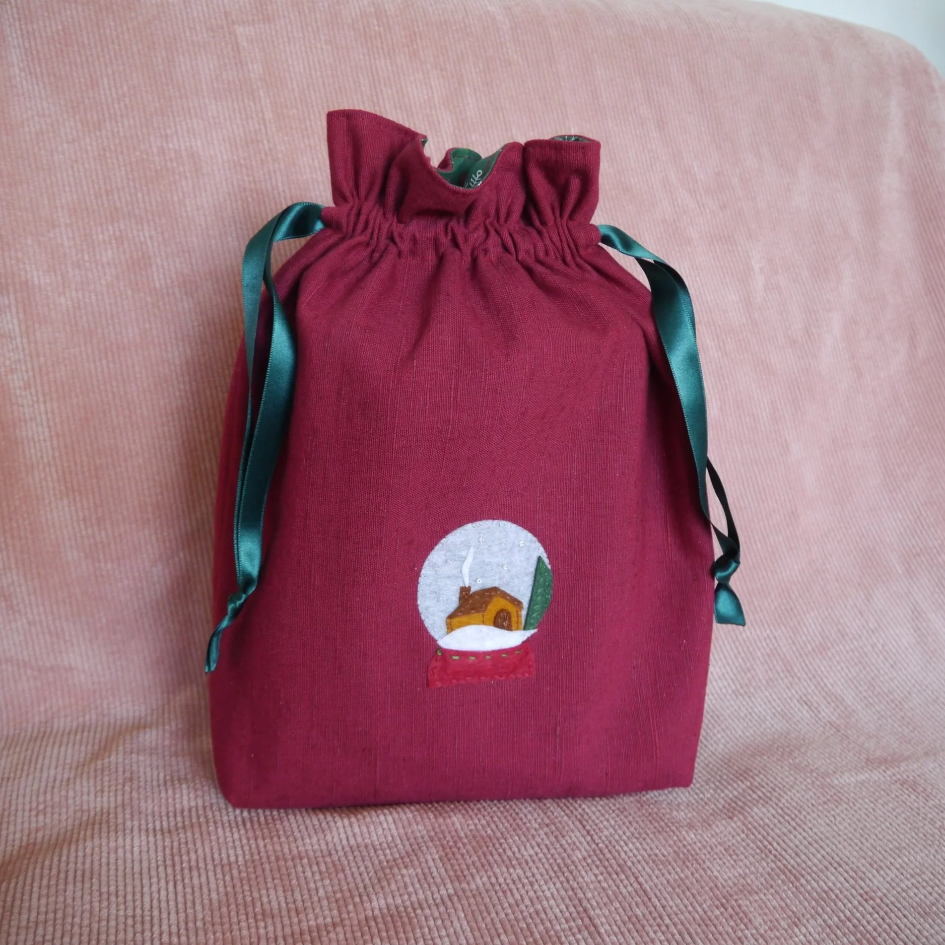Pochon cadeau L - Boule à neige