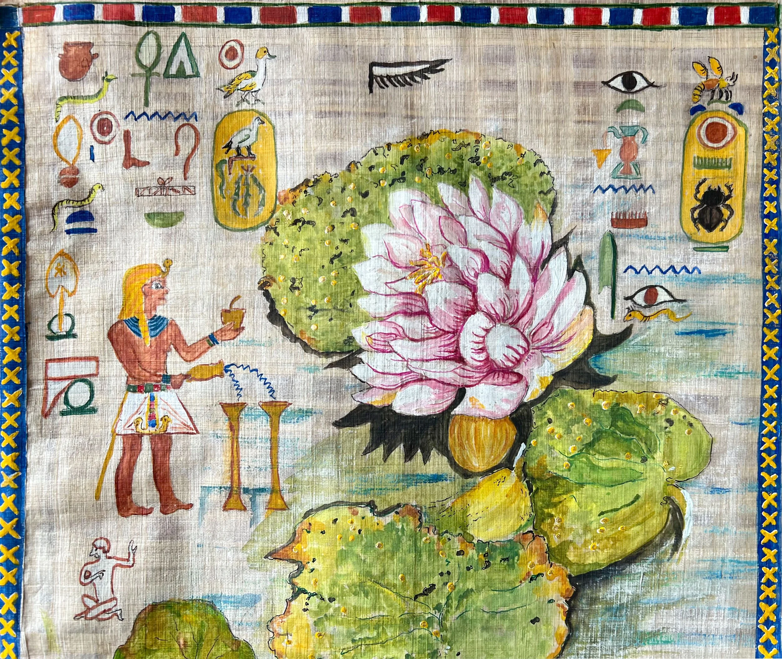 Hilary Jackson — Thutmosis Offering to the God Amun Re