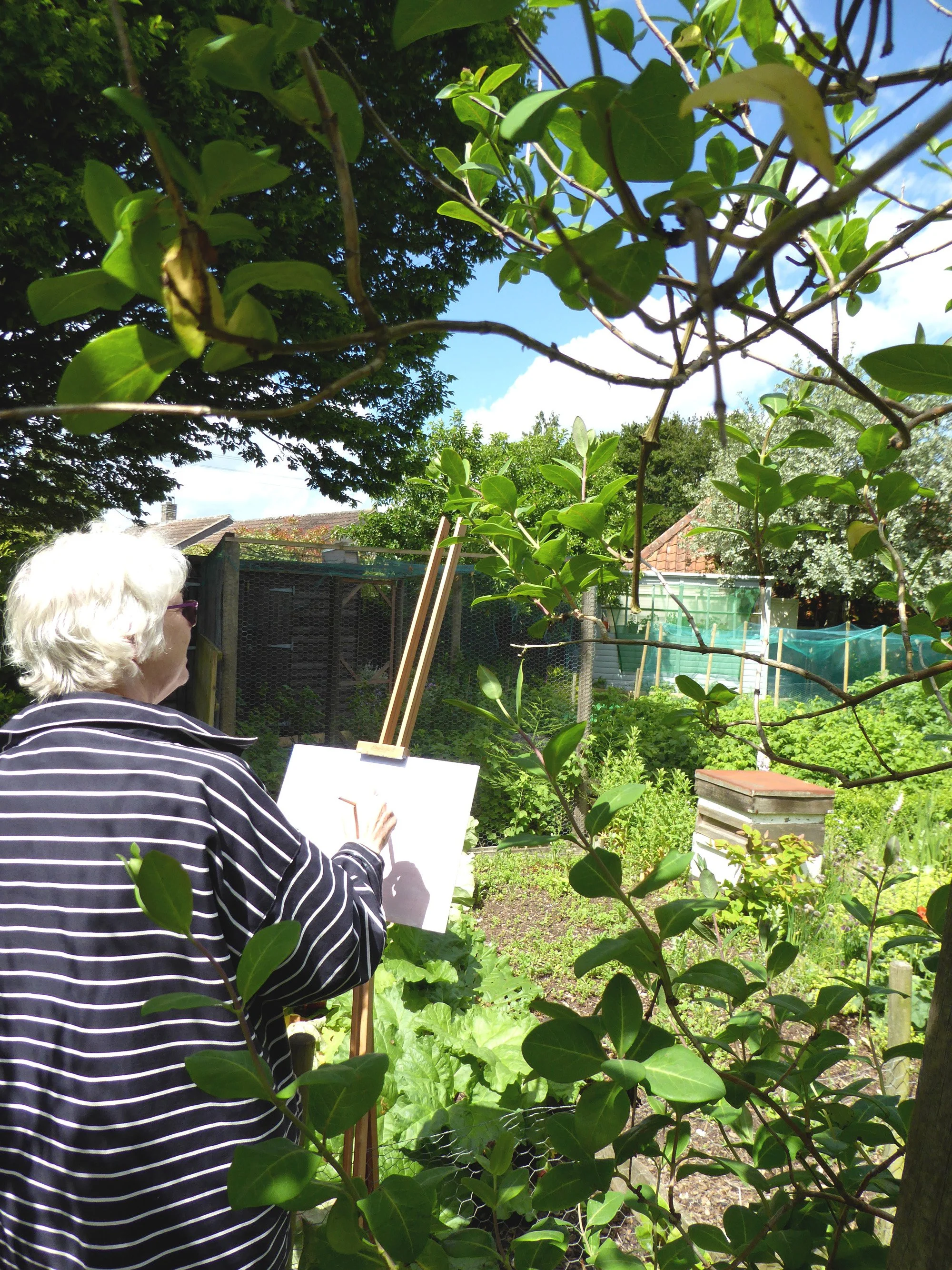 frome art society - somerset - outdoor painting