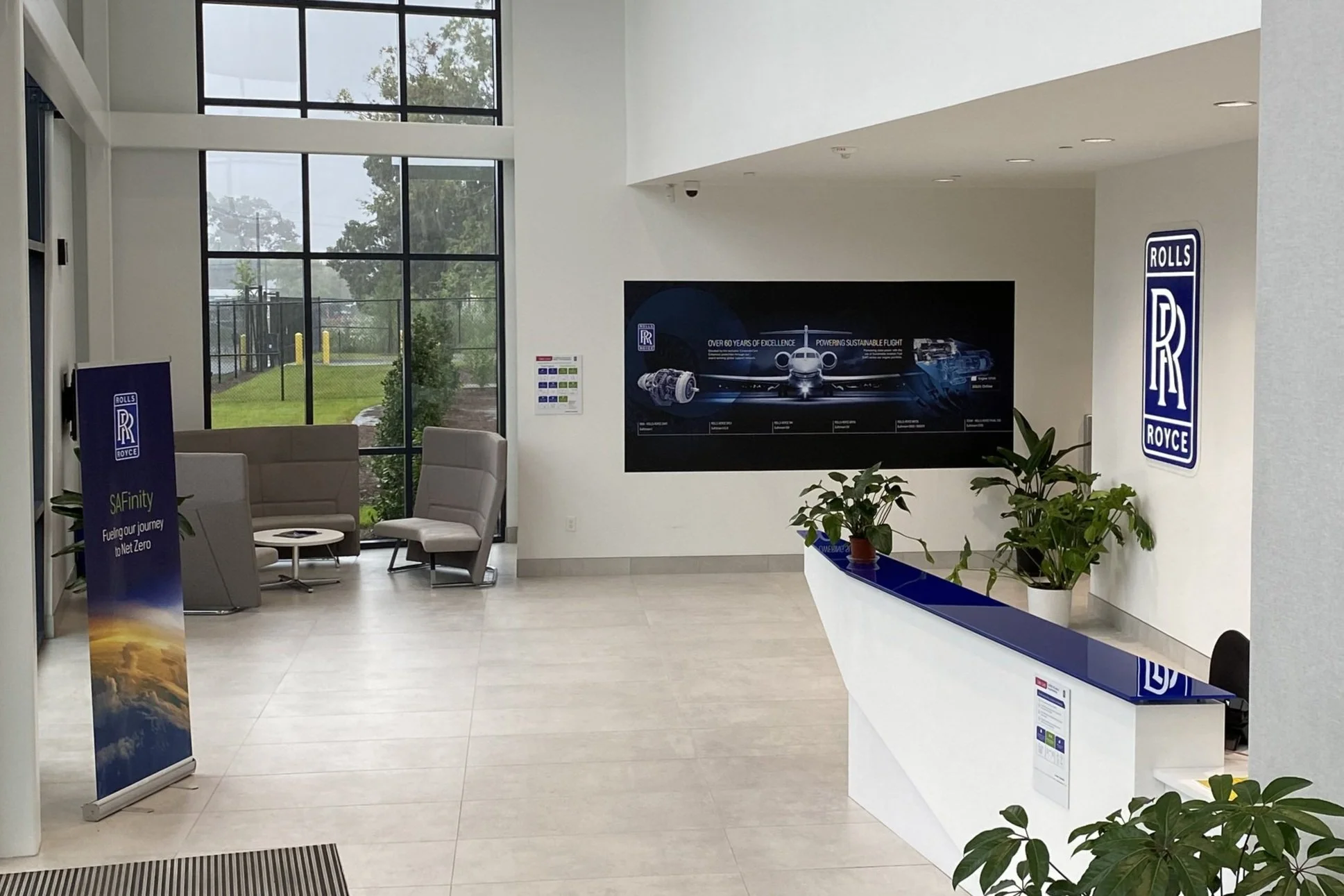office and print banner