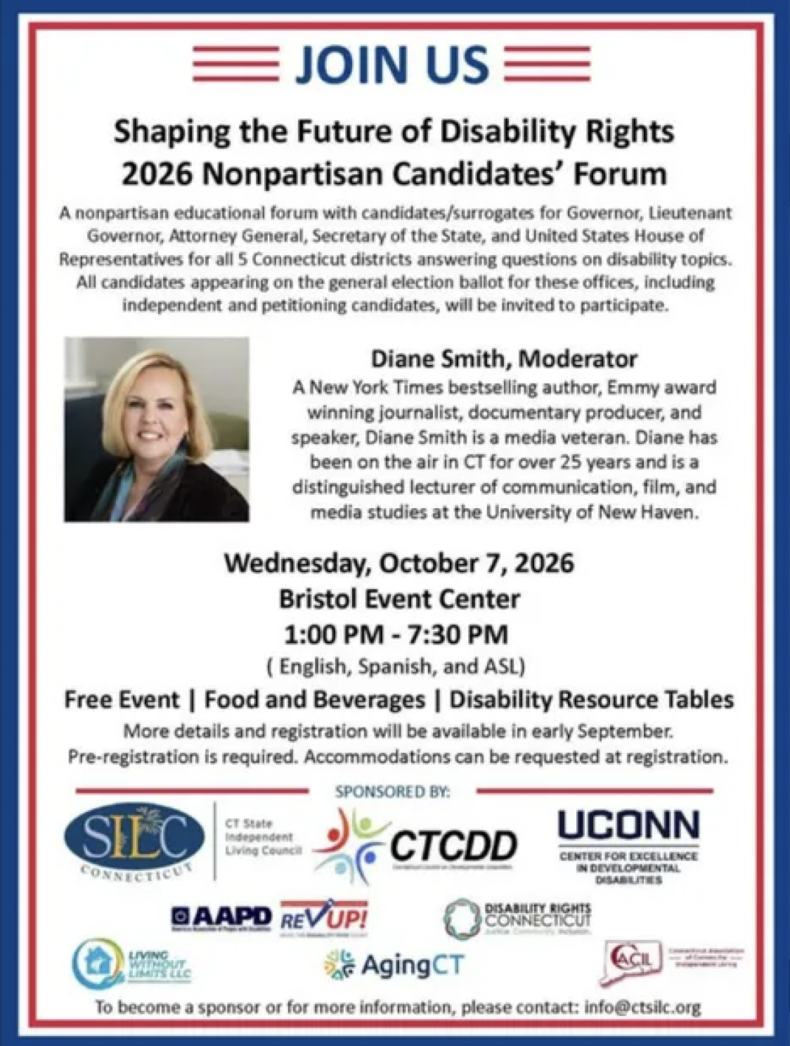 Shaping the Future of Disability Rights: 2026 Nonpartisan Candidates’ Forum