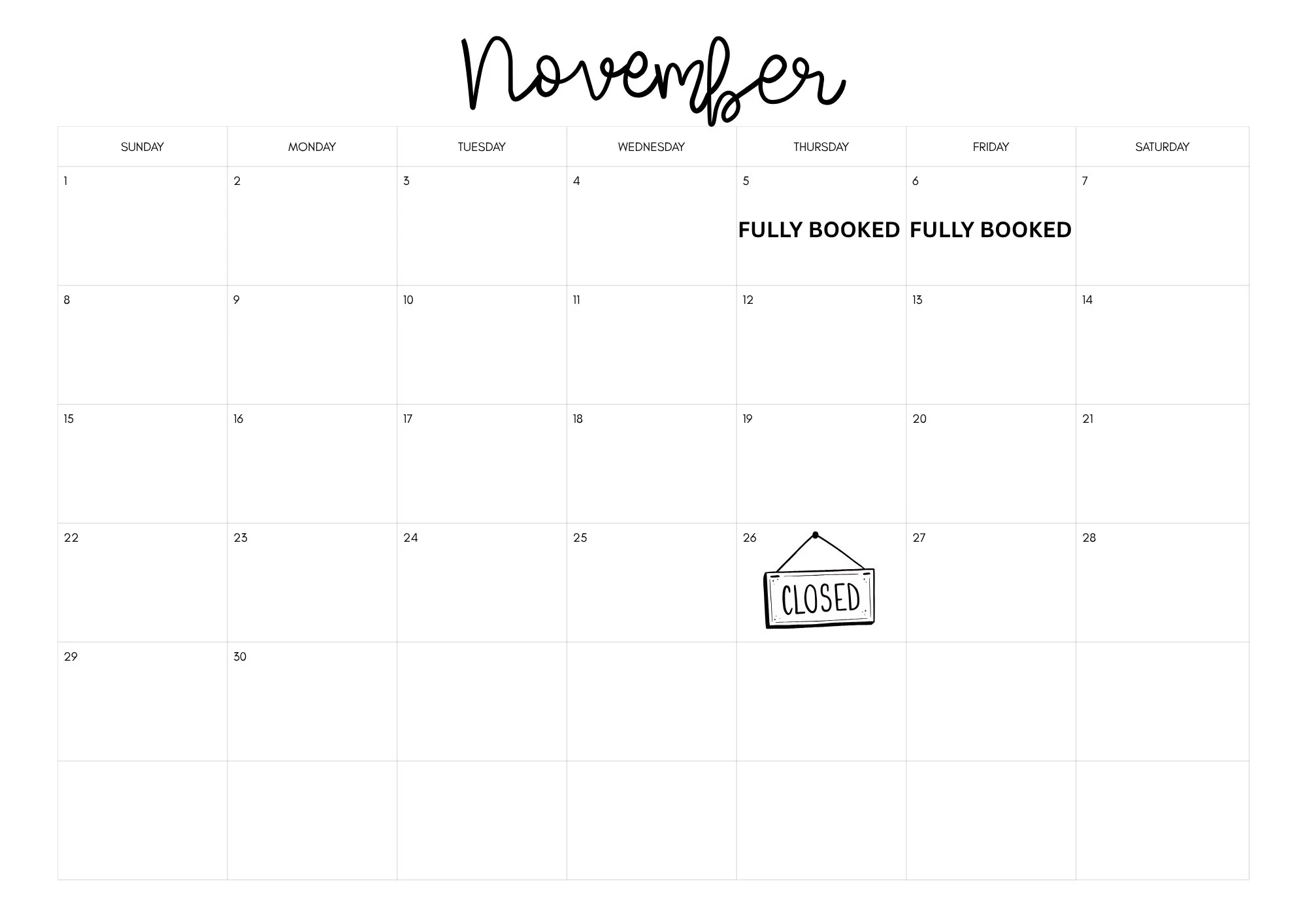 Black White Simple Modern 2026 Monthly Calendar.jpg