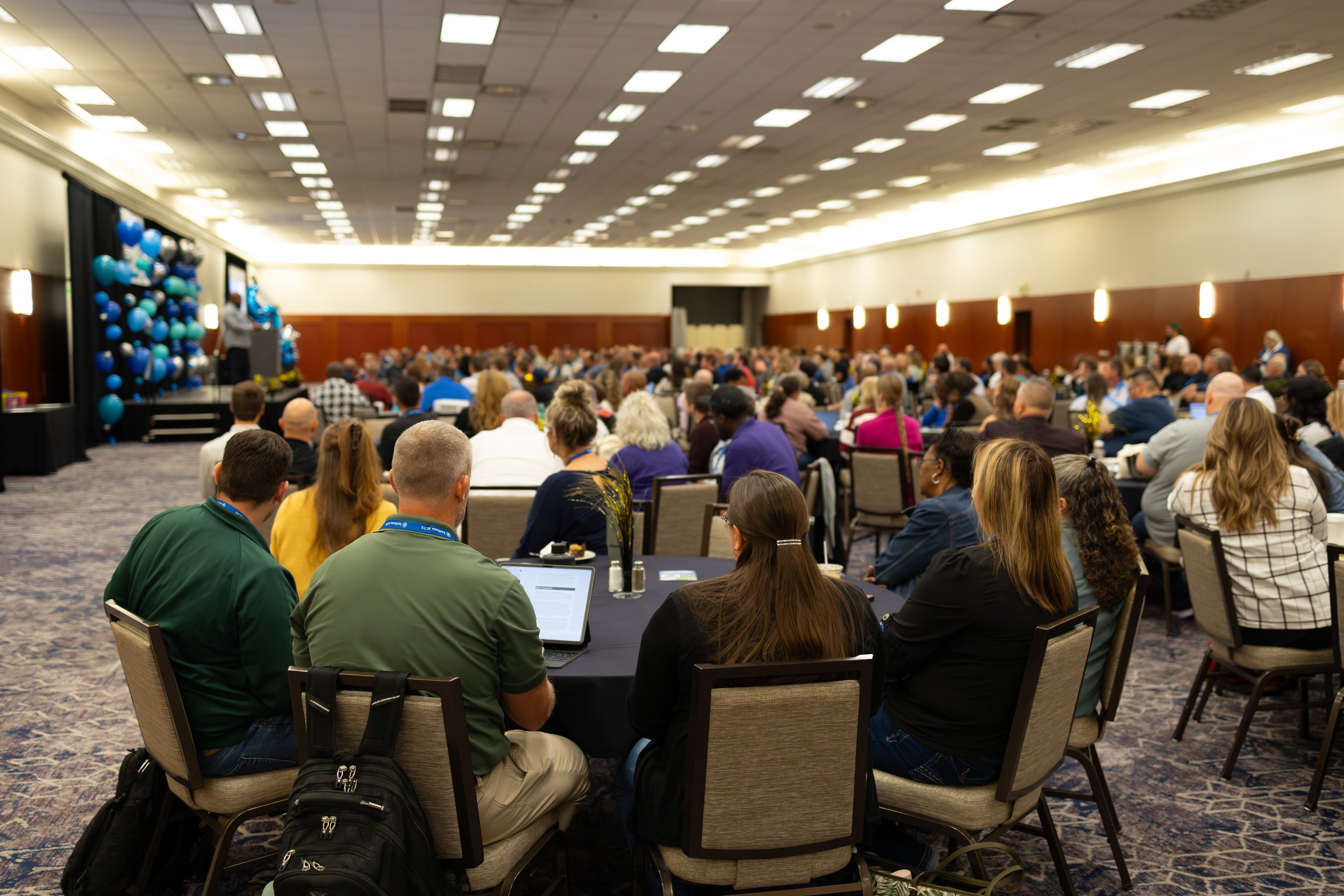 inacte conference overview of attendee tables
