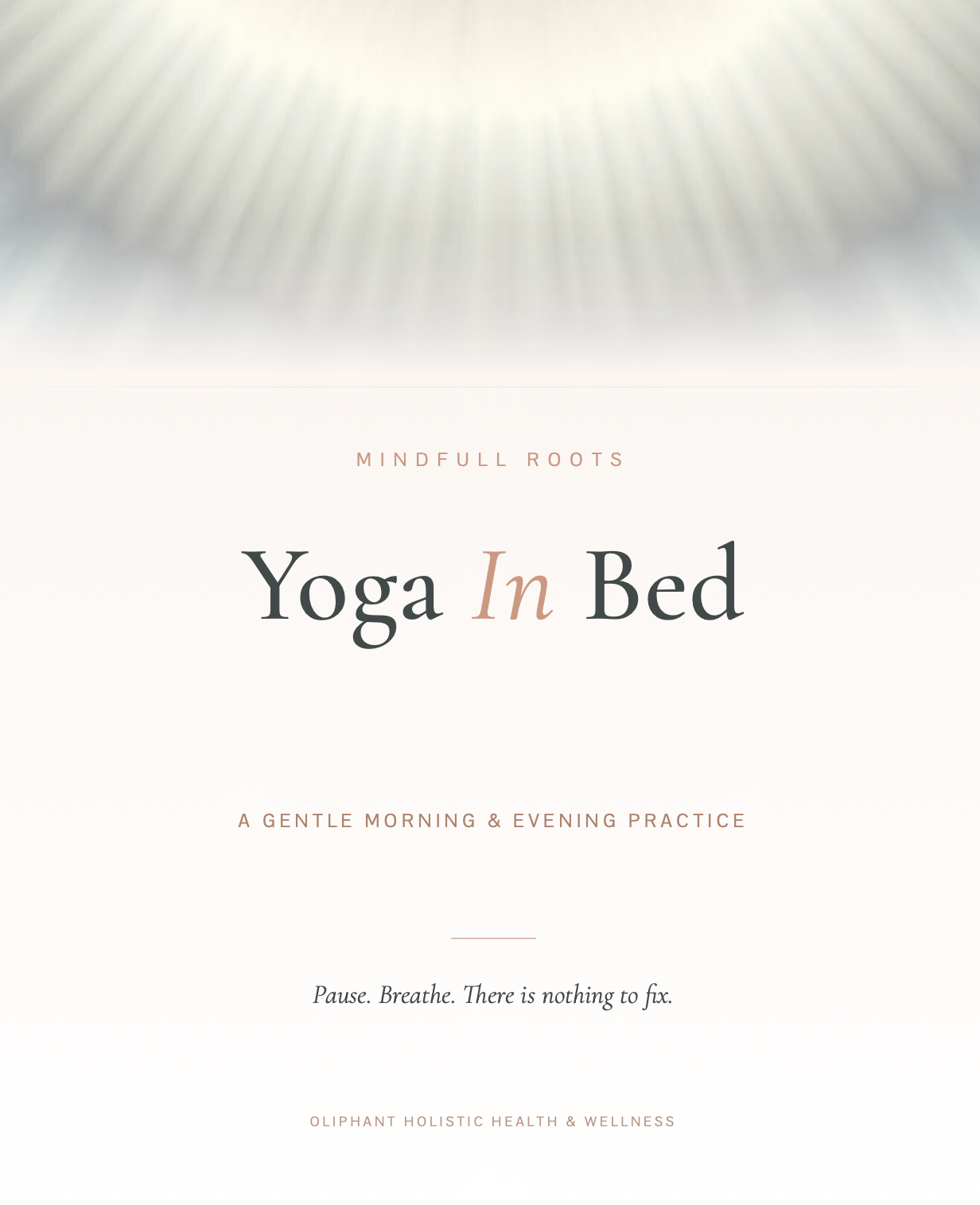 Yoga In Bed PDF