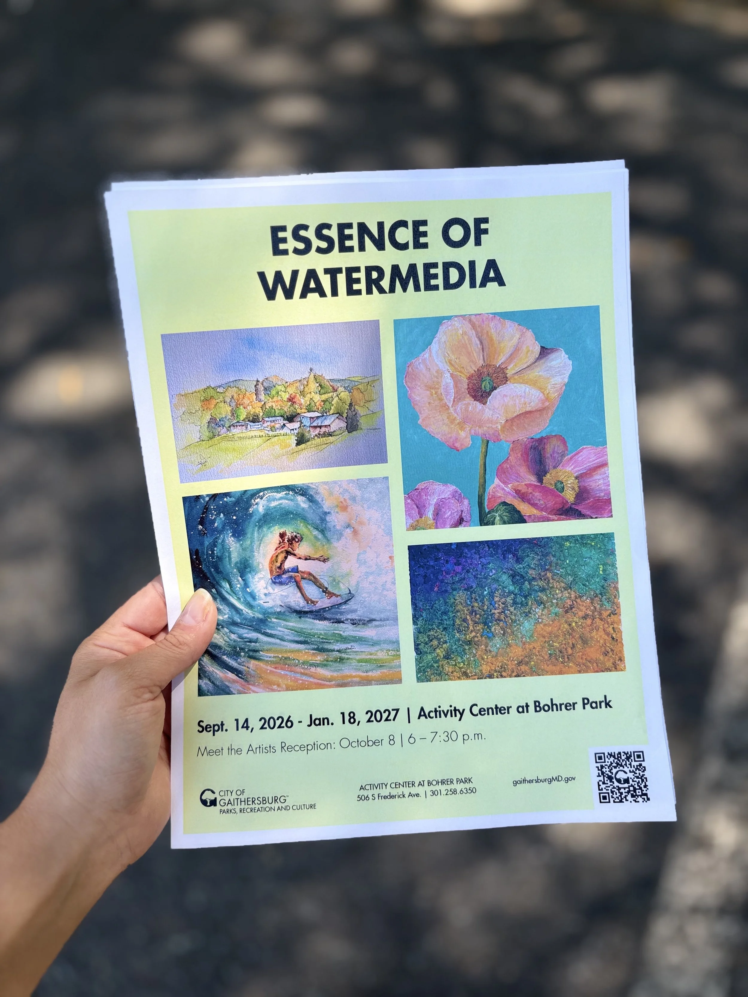 Essence of Watermedia Exhibit
