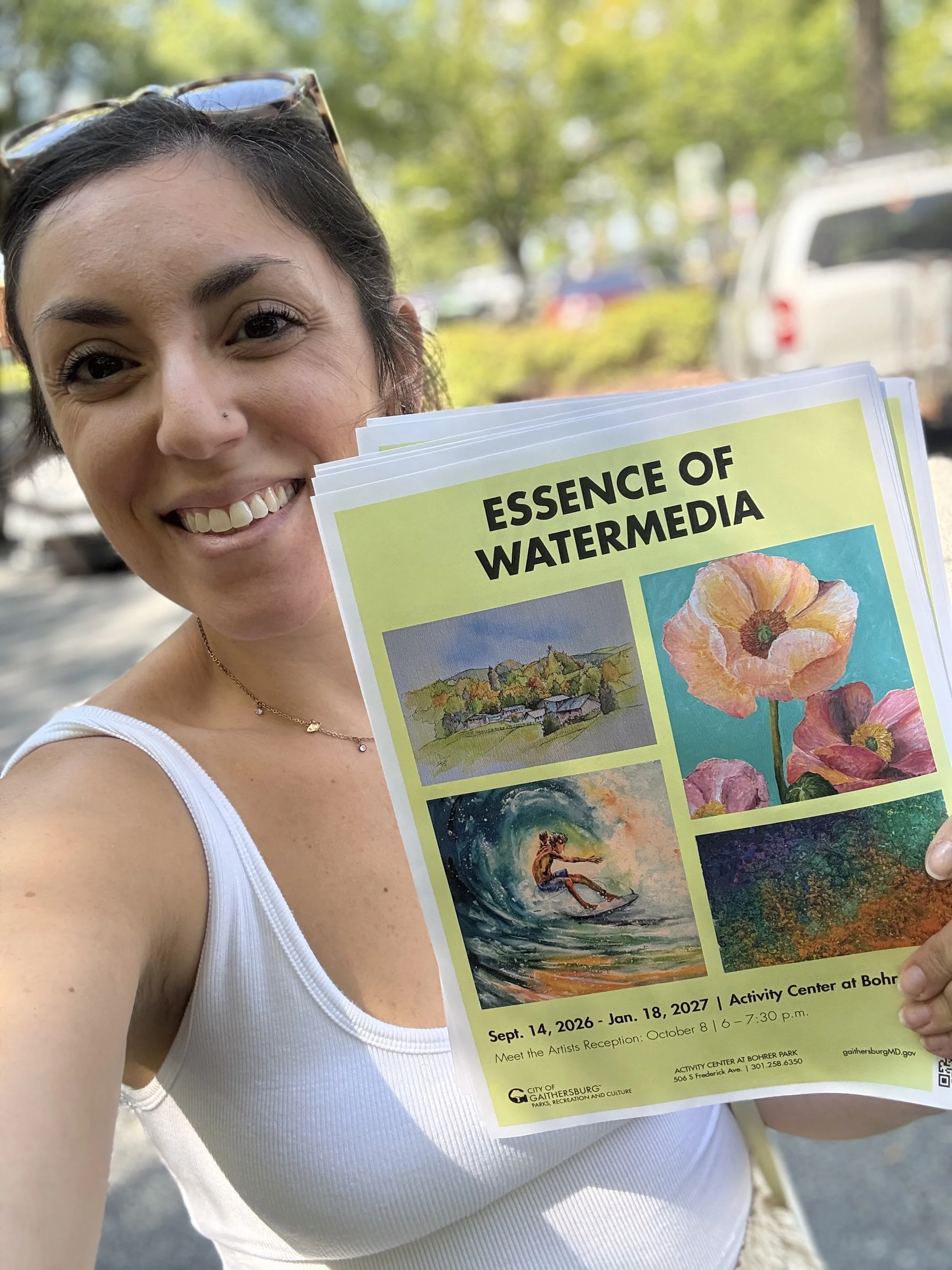Artist Reception: Essence of Watermedia Exhibit 
