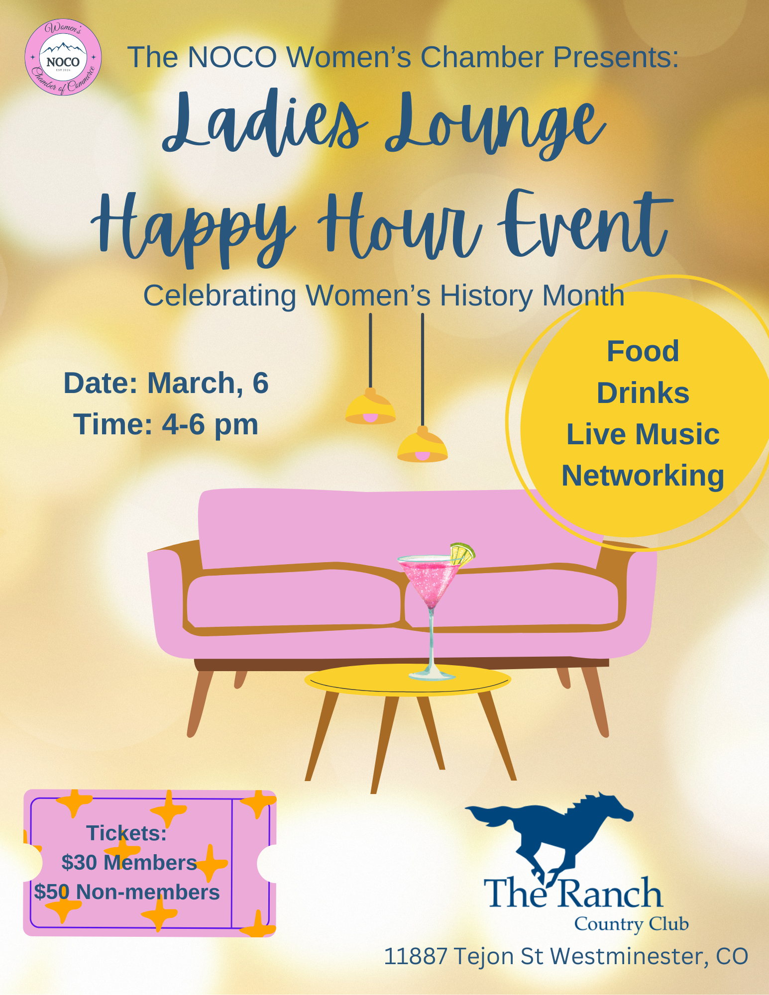 Ladies Lounge Happy Hour 