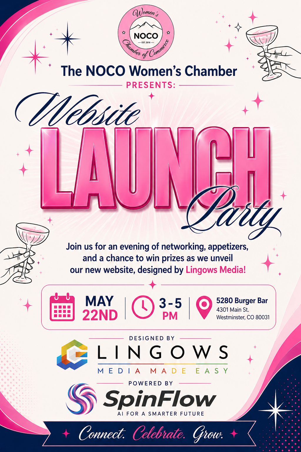 Website Launch Party