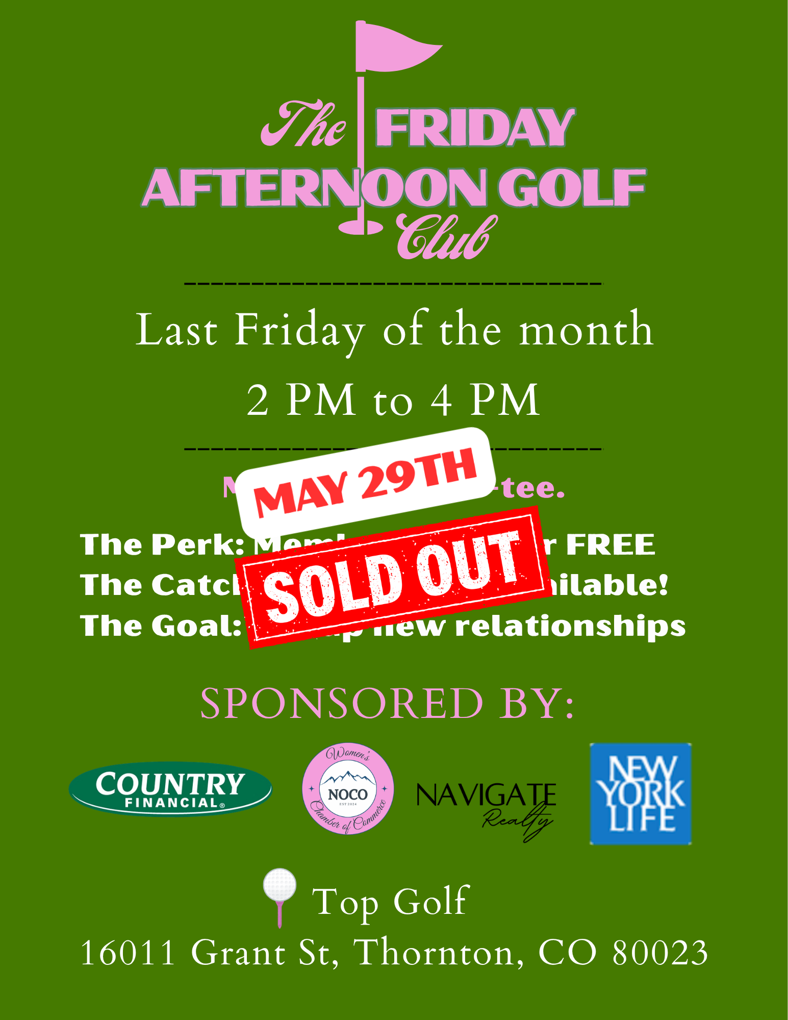 The Friday Afternoon Golf Club