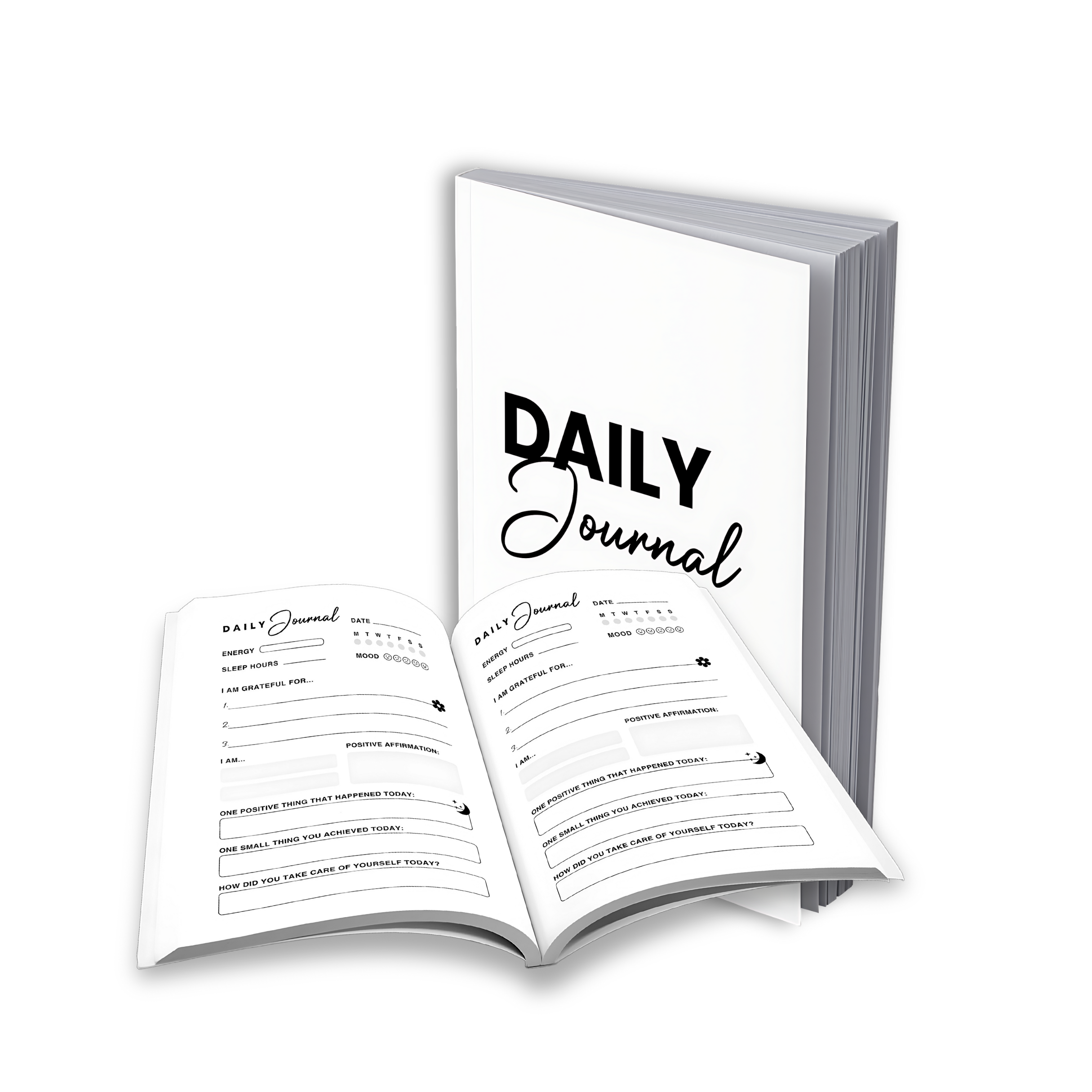 The Daily Journal: Simple. Easy. Quick (PAPERBACK ON AMAZON)