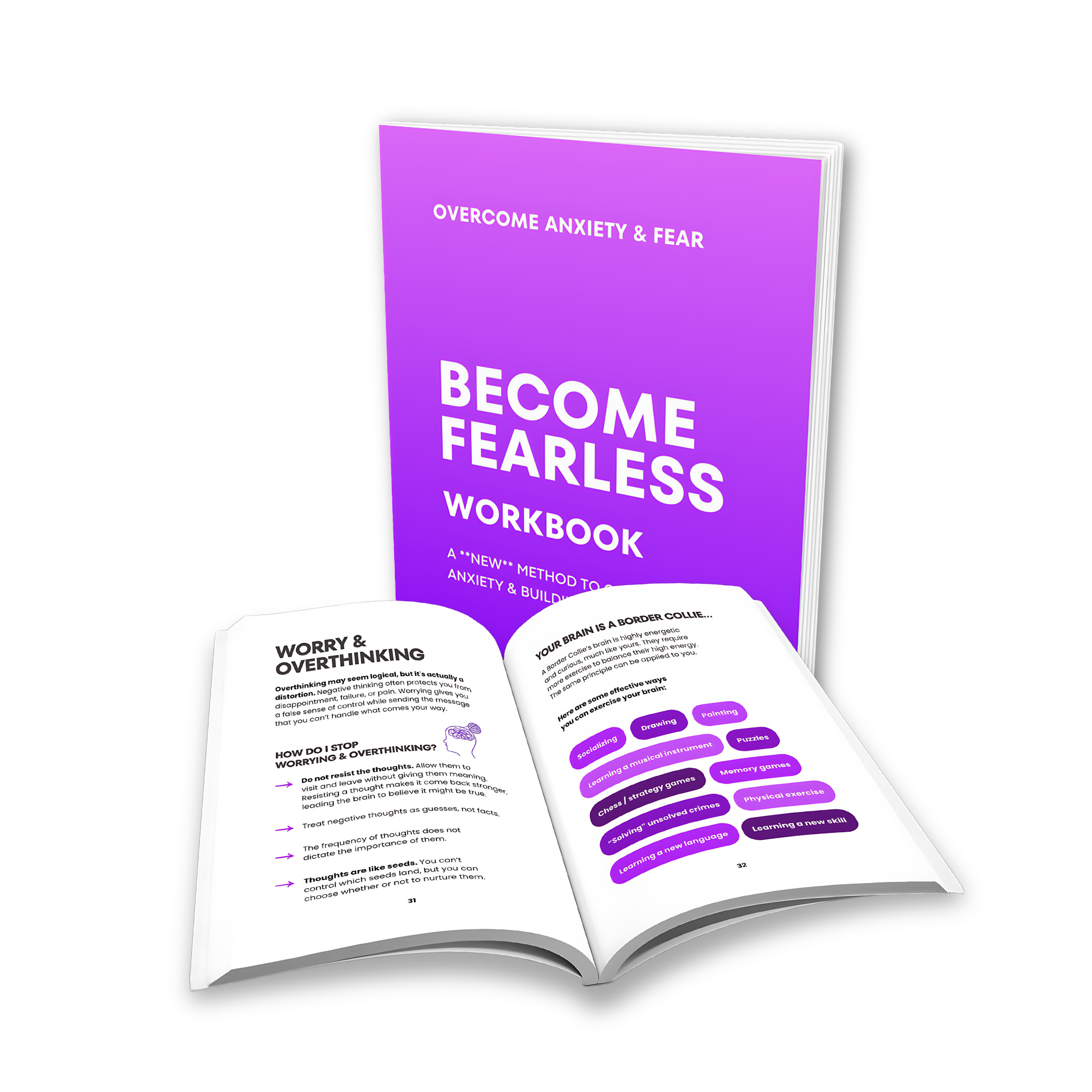 anxiety workbooks