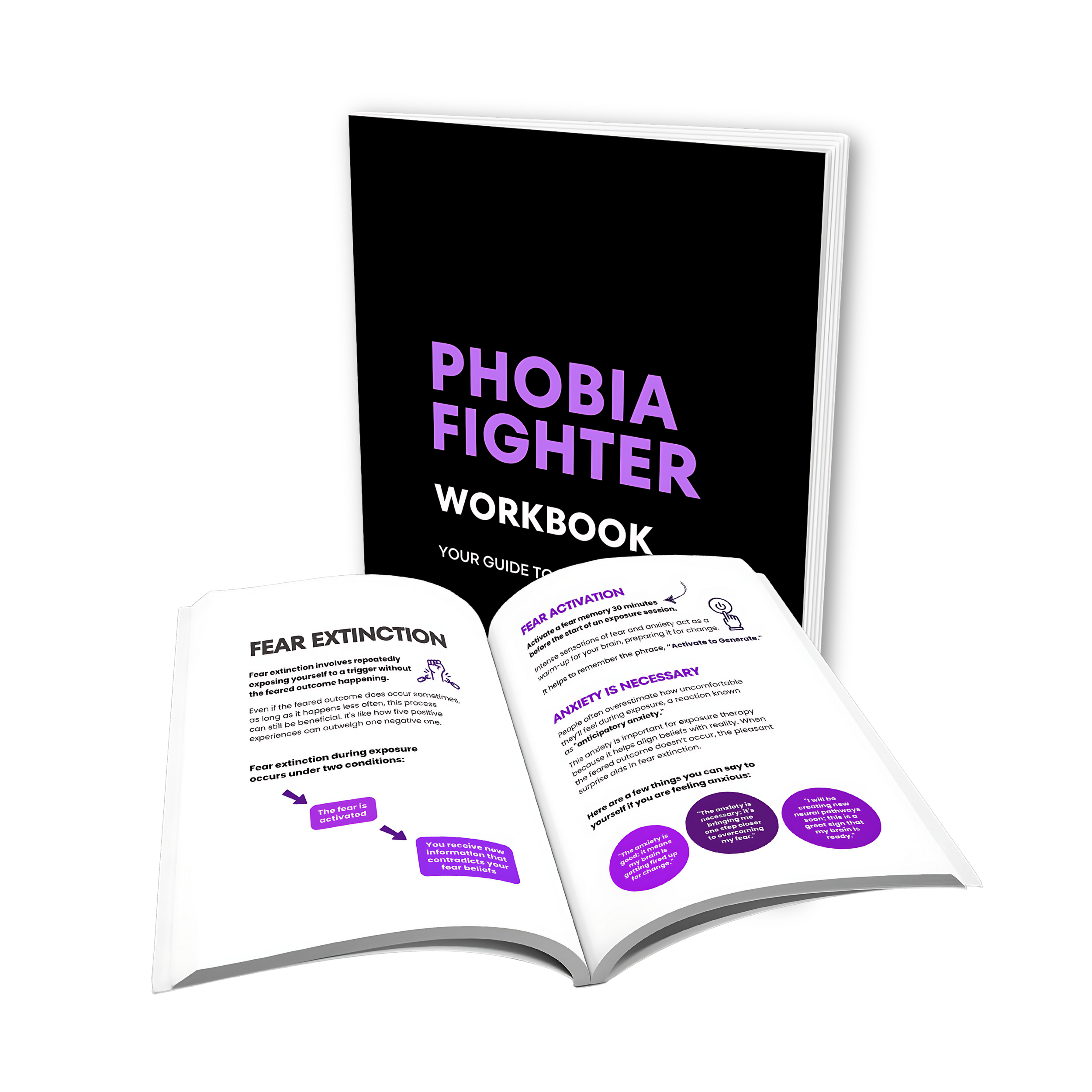 Phobia Fighter: Your Guide To Phobia Exposure - Agoraphobia, Panic Disorder, Social Anxiety, & MORE