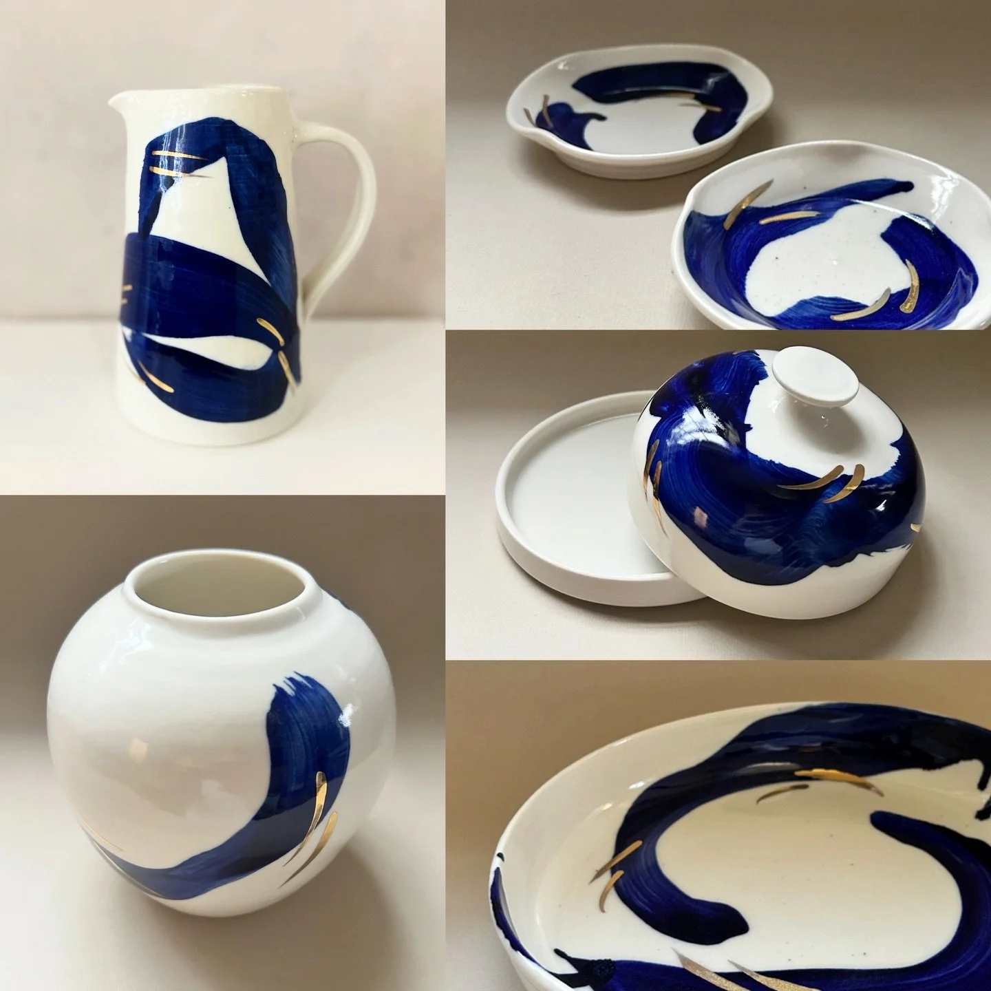 Going to be getting a lot more work done in the pottery next month. Would love to know if anyone's interested in being notified when new stock goes live on my website?  #suzanneking #manorfarmpottery #porcelaincollection