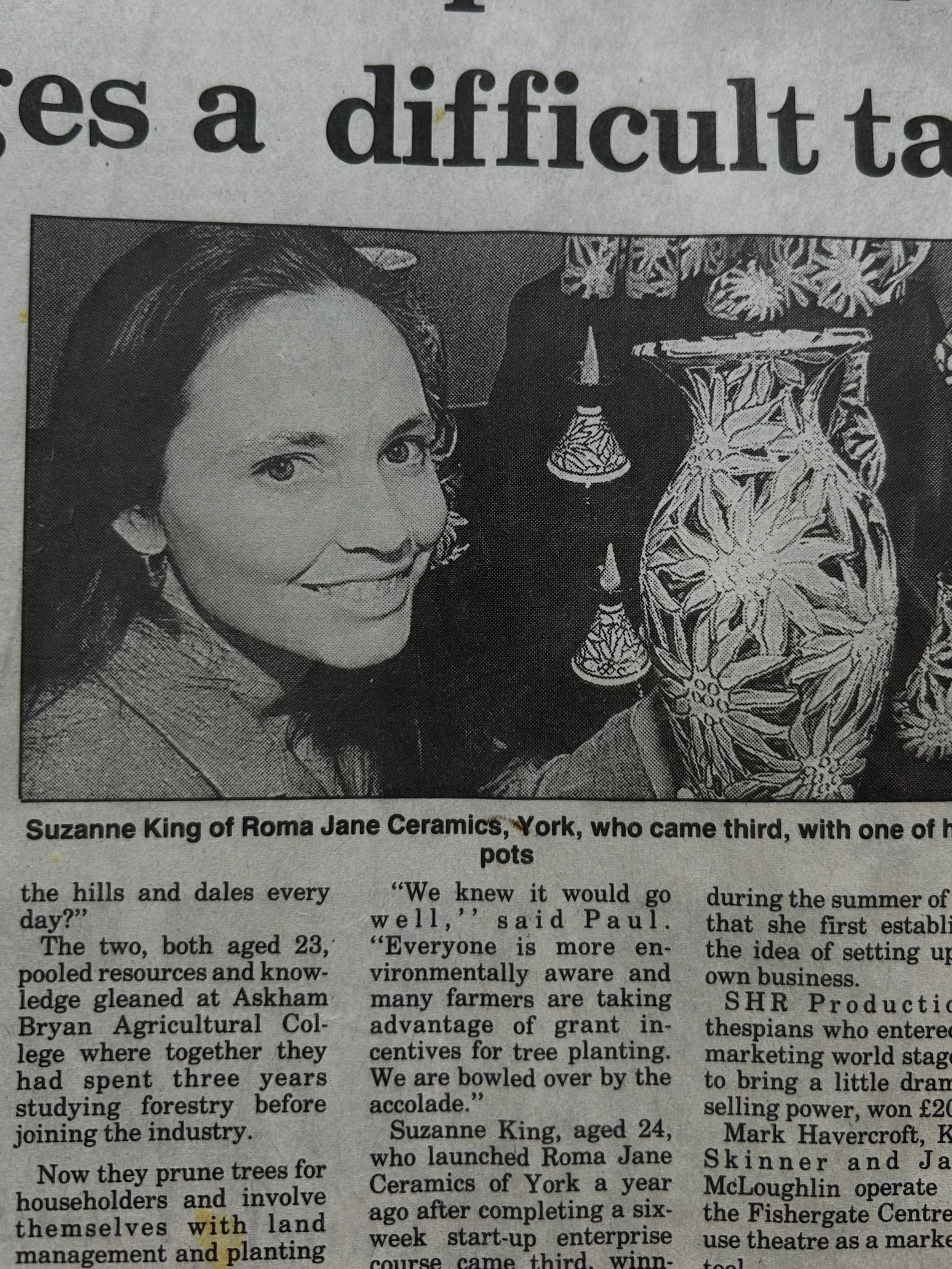 Back to the beginning - I look about five!