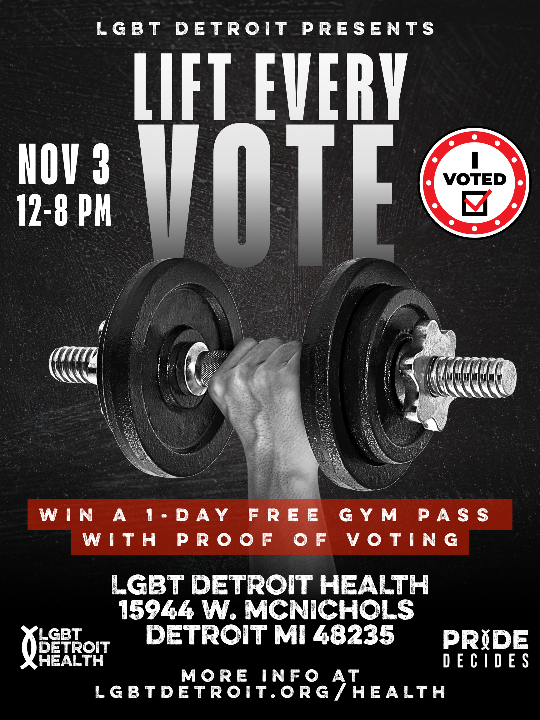 Black White and Red Bold Gym Motivation Poster.png