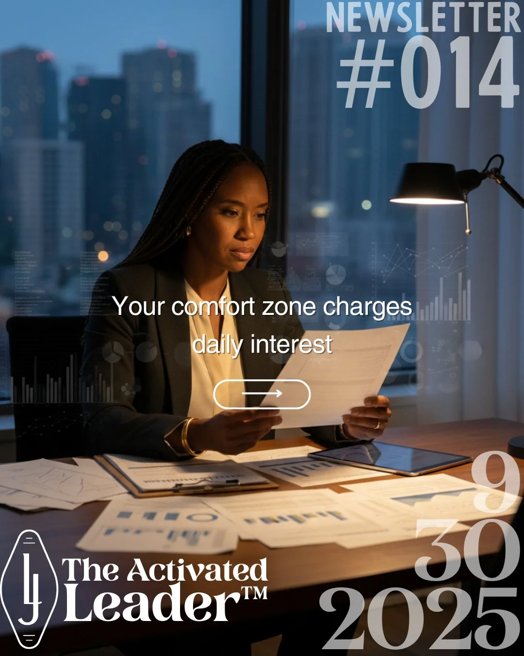 I'm about to tell you why your comfort zone is a luxury tax on your potential.⁠
⁠
Every leader pays it. Most don't even realize they're being charged.⁠
⁠
&bull; The promotion you didn't pursue because &quot;timing wasn't right&quot;⁠
&bull; The busin