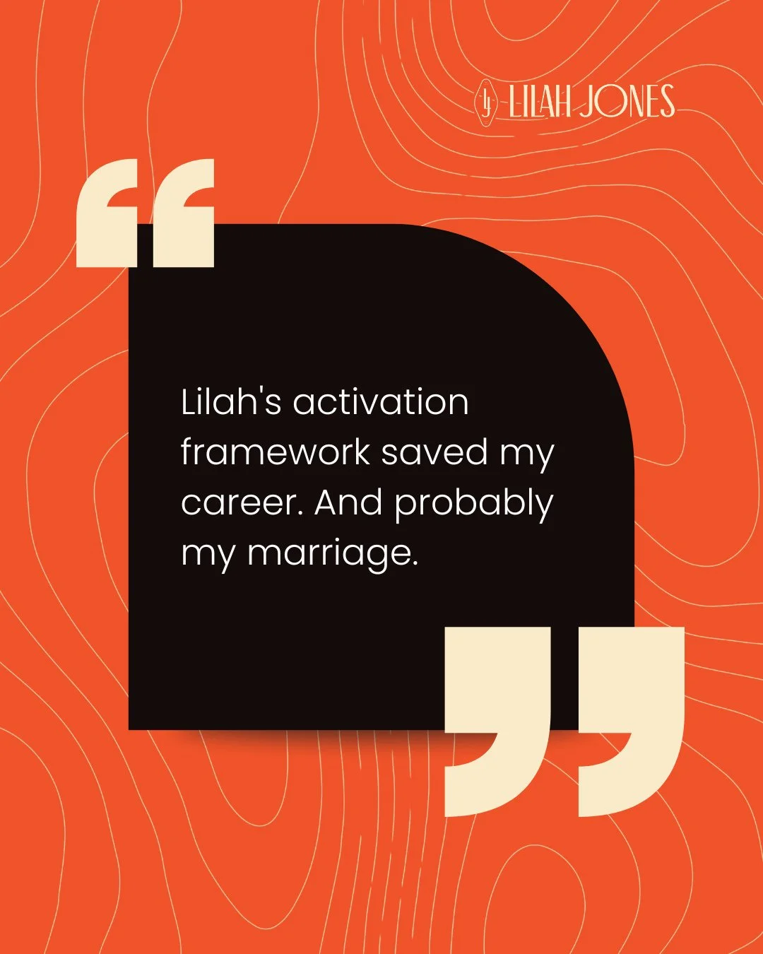 &quot;Lilah's activation framework saved my career. And probably my marriage.&quot;⁠
⁠
⁠
When leaders discover they've been paying the activation tax, the response is always the same:⁠
⁠
Anger &rarr; Grief &rarr; Urgency &rarr; Action⁠
⁠
This executi