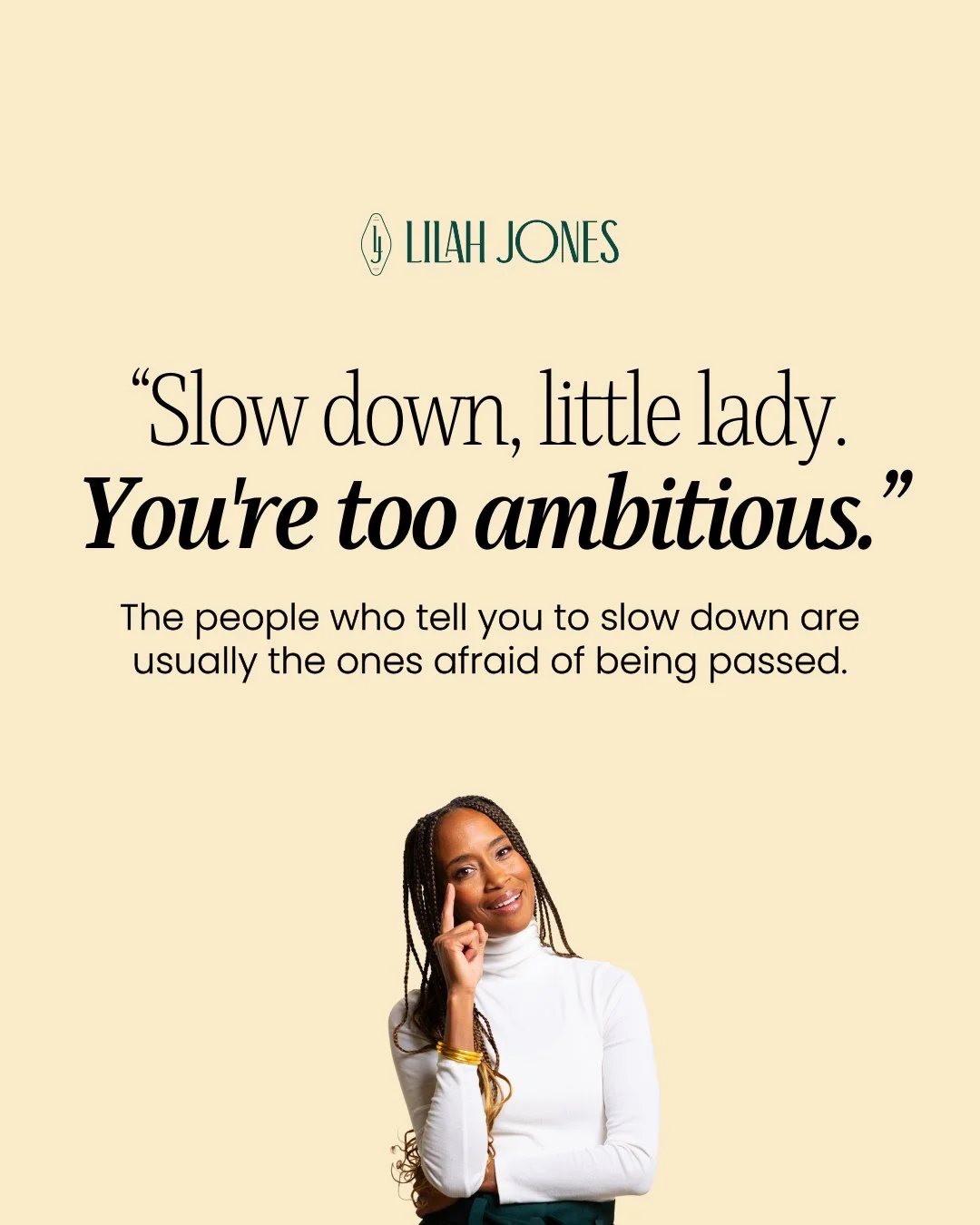 The people who tell you to slow down are usually the ones afraid of being passed. When gatekeepers become roadblocks, you don't argue with the gate. You find another door. Who told you to slow down? And why are you still listening? ⁠
⁠
🔥 [Link in bi