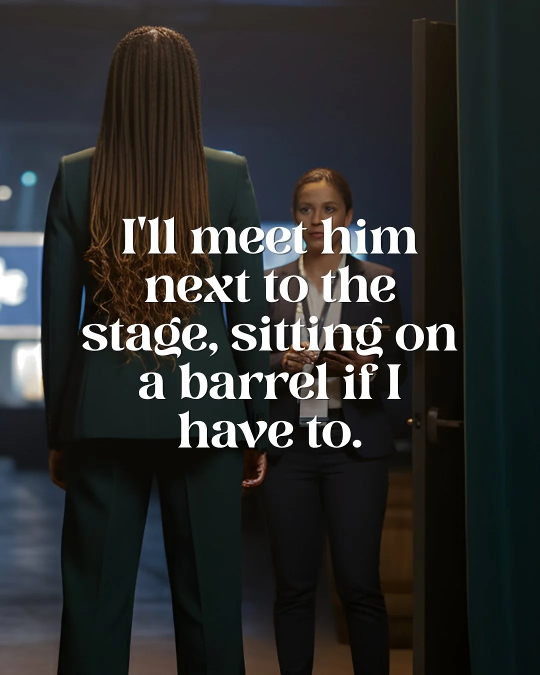 January at Google kickoff.⁠
⁠
The assistant looks at me like I've lost my mind.⁠
⁠
&quot;I'll meet him next to the stage, sitting on a barrel if I have to.&quot;⁠
⁠
Three months of ignored emails led to this moment.⁠
⁠
Three months of paying the acti