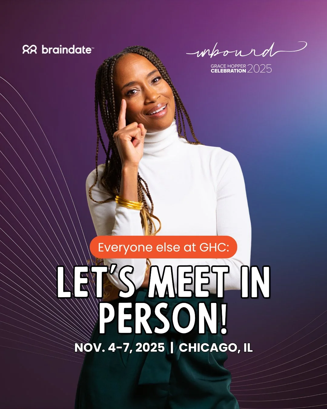 Everyone at GHC is posting &quot;Let's network!&quot; braindates.⁠
⁠
I'm posting something different.⁠
⁠
MY BRAINDATES:⁠
⁠
💰 Calculate Your Activation Tax⁠
How much is &quot;being patient&quot; actually costing you? We'll do the math. Together.⁠
⁠
?