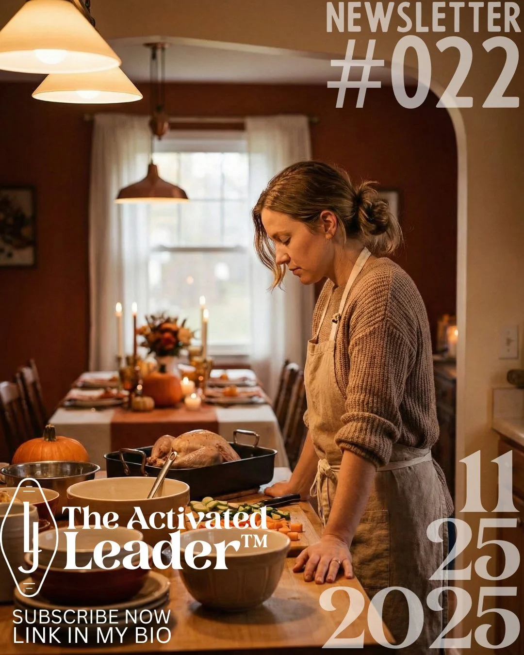 You're about to say yes to hosting Thanksgiving.⁠
⁠
Again. Even though you're exhausted.⁠
⁠
I spent years hosting for 15 people while secretly resenting every minute. Everyone thought I had it together. I was counting down until everyone left.⁠
My cl