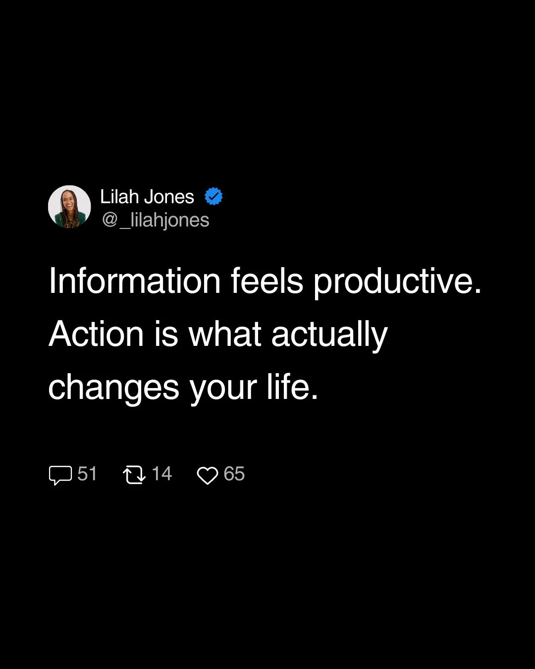 87 informational interviews.⁠
⁠
12 books on career transitions.⁠
⁠
6 coaches consulted.⁠
⁠
Zero applications.⁠
⁠
21 months "exploring."⁠
⁠
I told her:⁠
"The research phase ended 18 months ago. You're in fear-management now. You're just