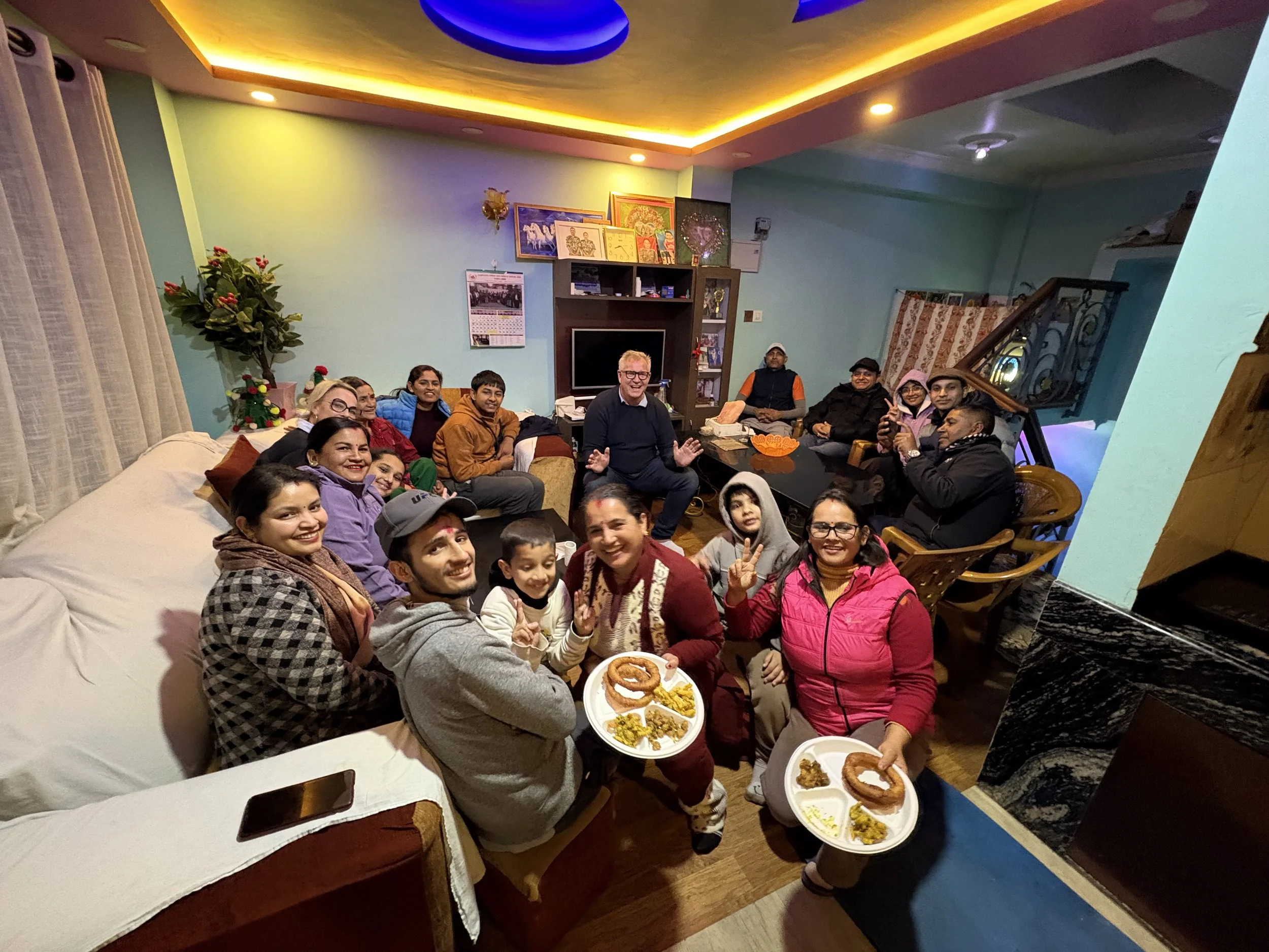 Authentic community gathering — Nepal as a Local private cultural immersion experience