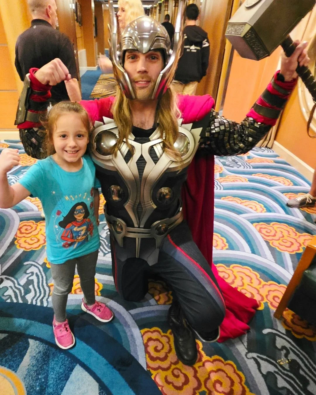 Thor meet and greet on disney cruise ship