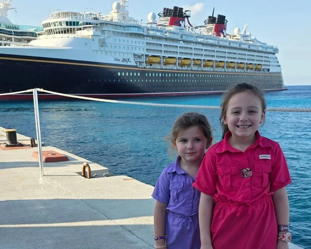 family enjoying Disney Cruise vacation