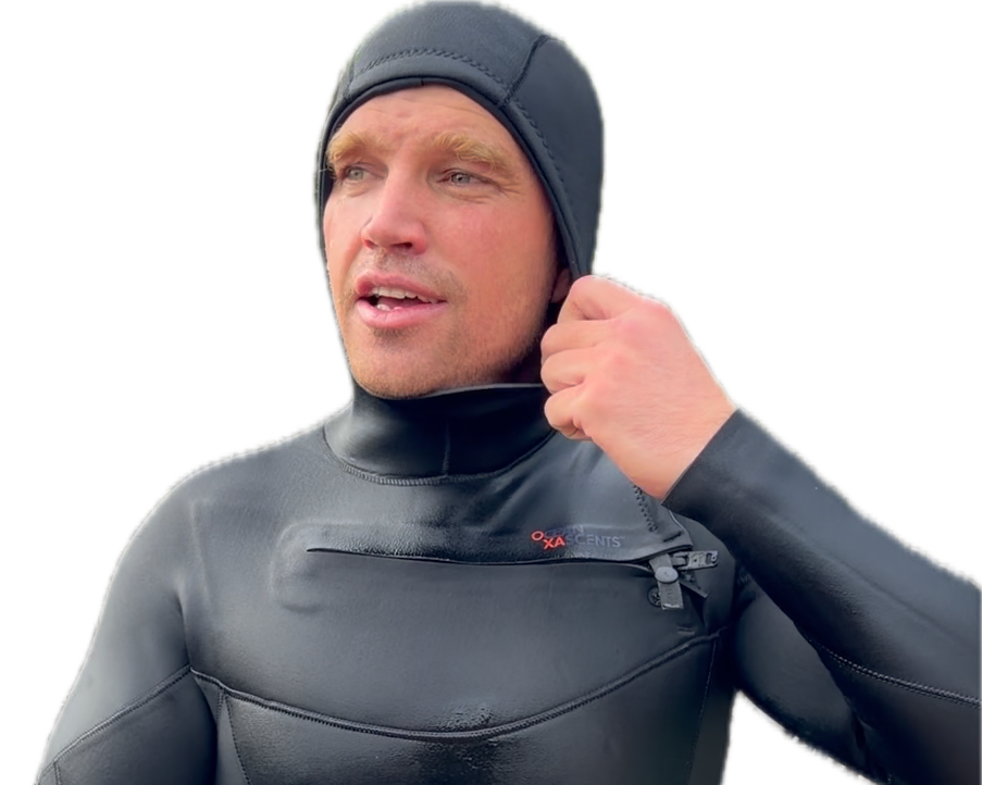 MENS 5/4mm Hooded Wetsuit