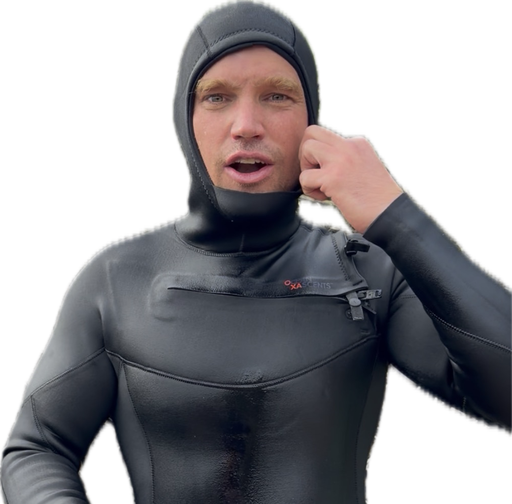 MENS 4/3mm Hooded Wetsuit
