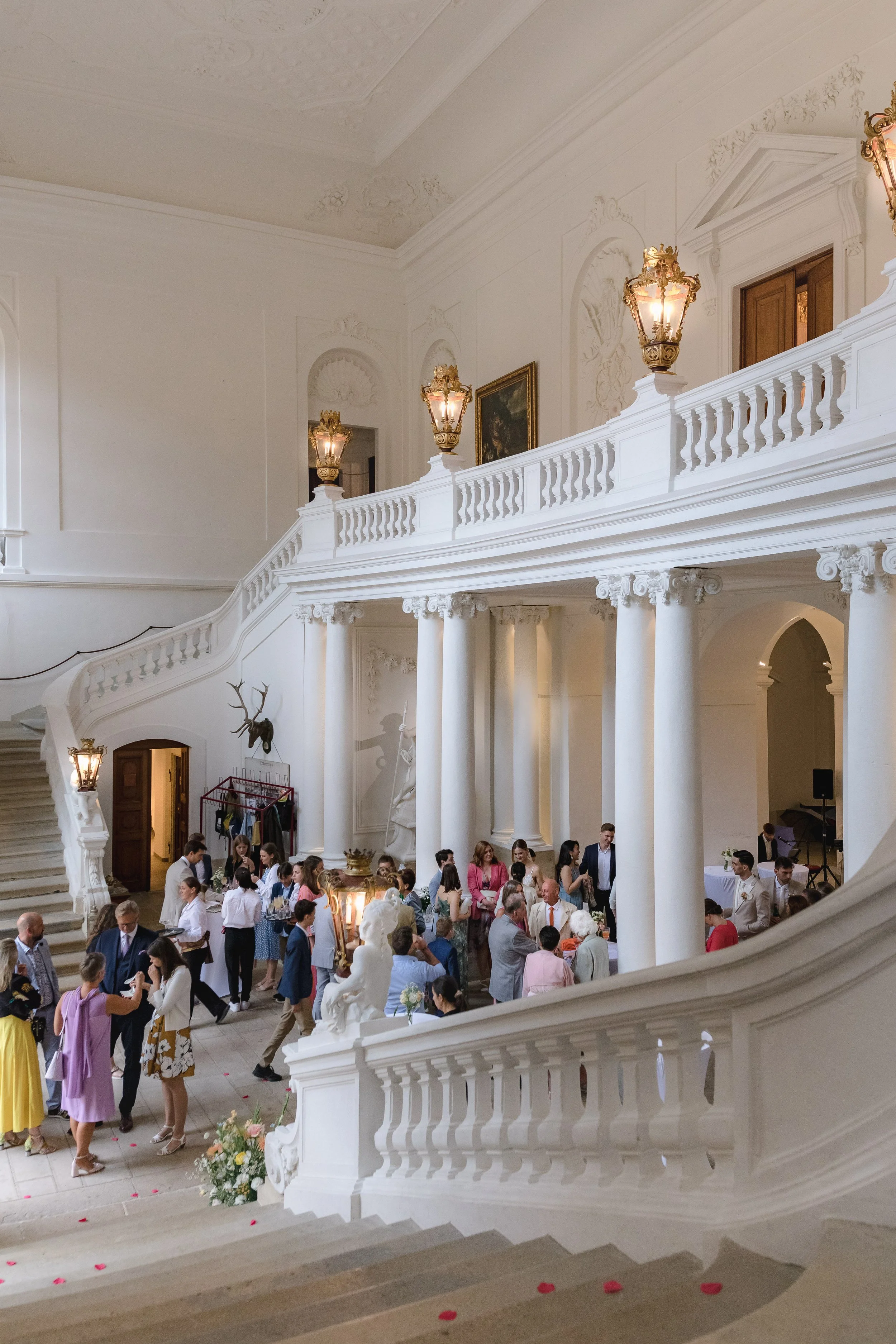 Epic Castle Wedding in Vienna