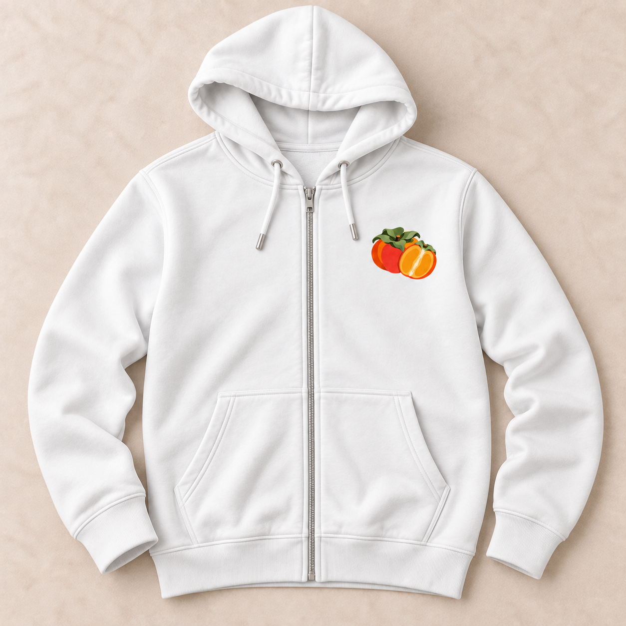 persimmon-full-zip-hoodie-white-front-flat-lay-v1.png