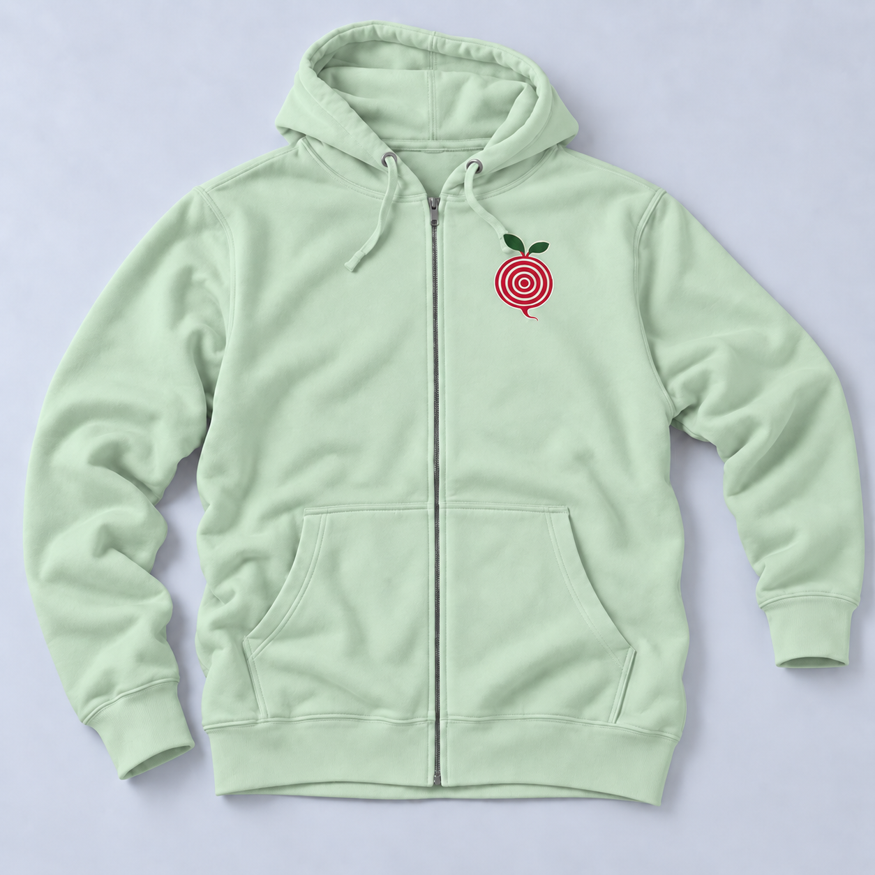 chioggia-beet-unisex-premium-full-zip-hoodie-seafoam-front-flat-lay-v2.png
