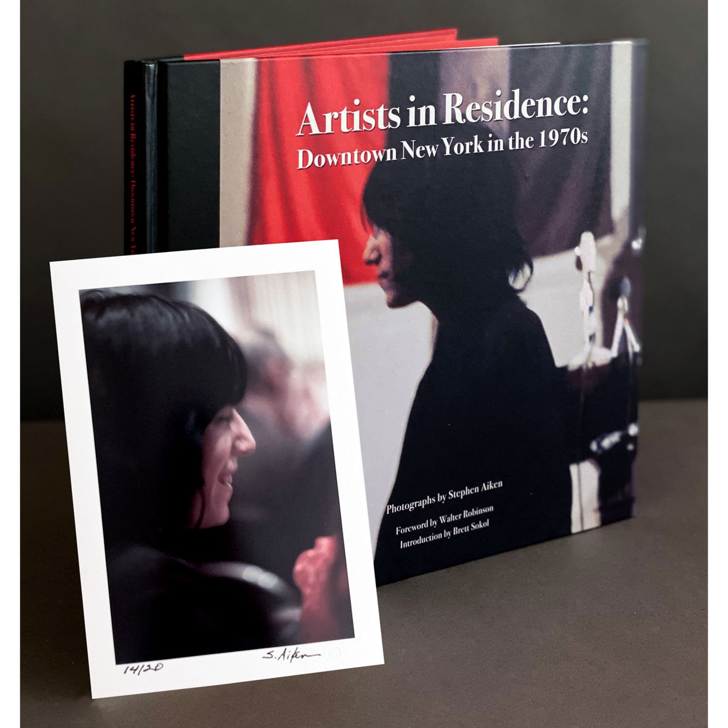 Signed Archival Print & Book: Artists in Residence: Downtown New York in the 1970s