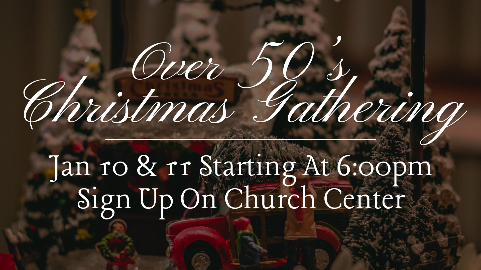 Over 50's Group Christmas Gathering