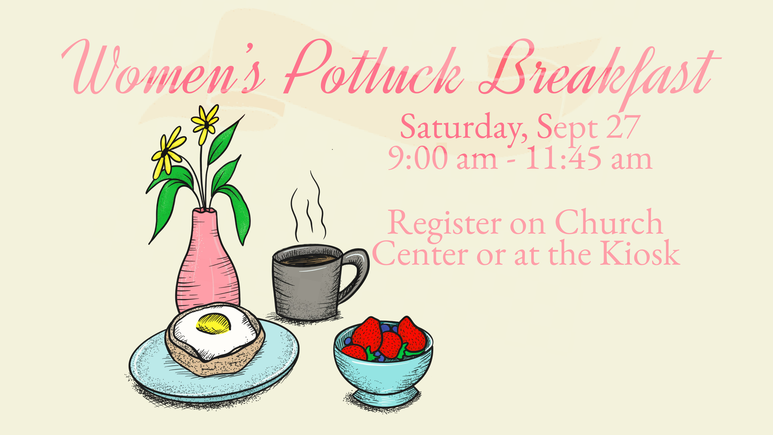 Women's Potluck Breakfast