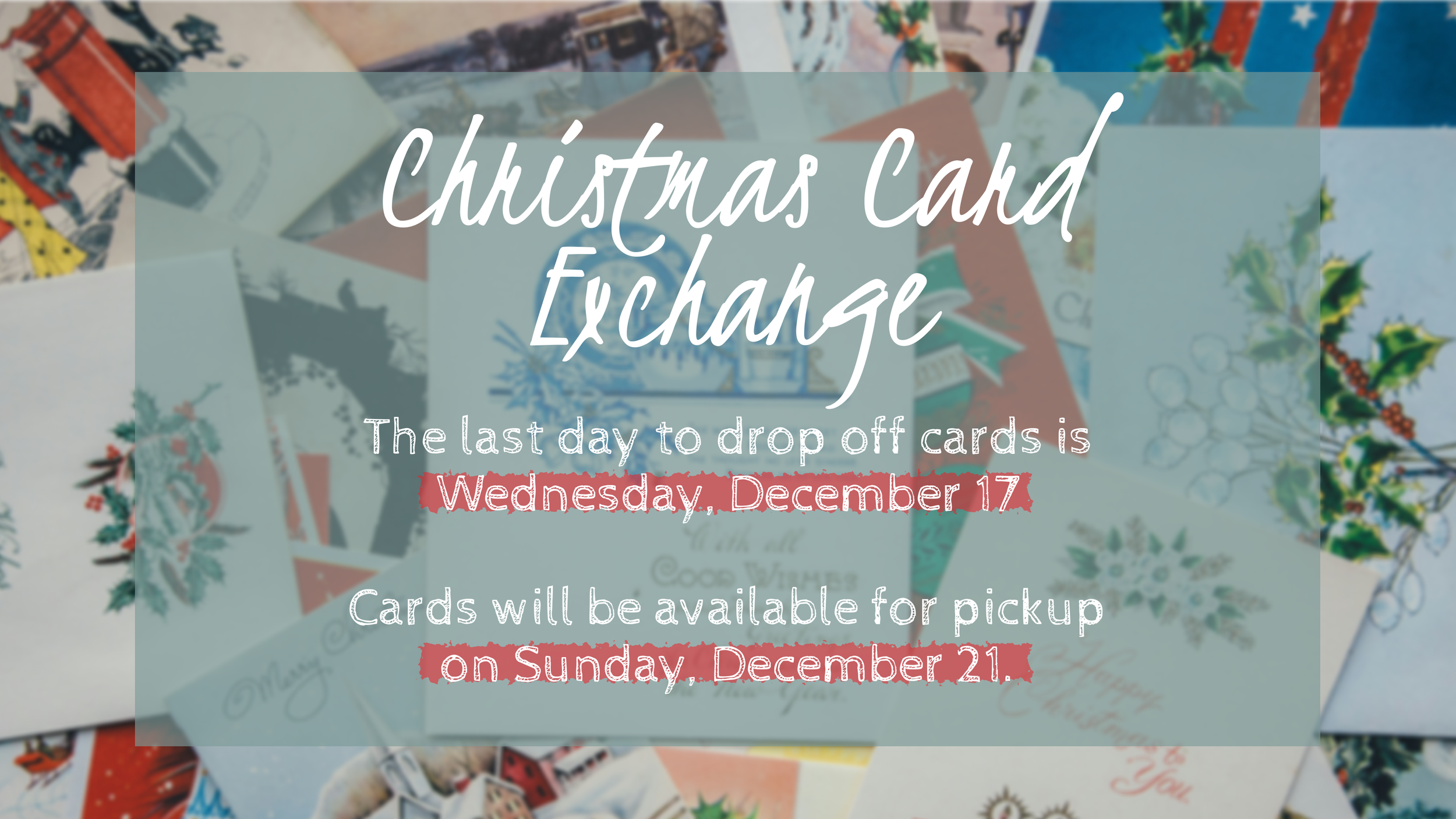 Christmas Card Exchange